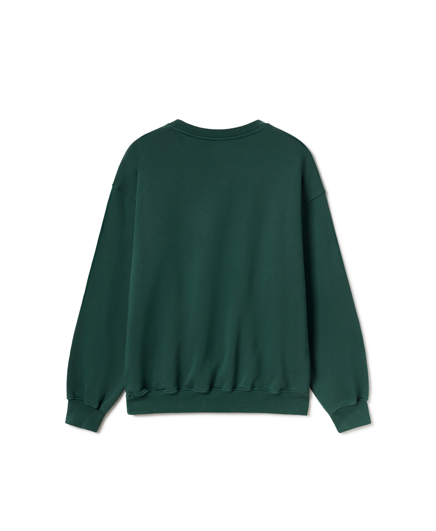 600 GSM 'British Racing Green' Crewneck