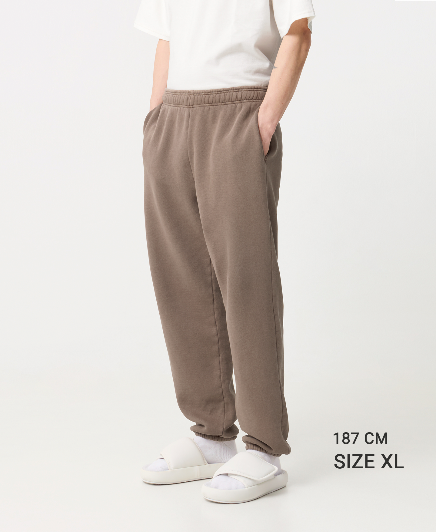 450 GSM 'Vintage Taupe' Sweatpants