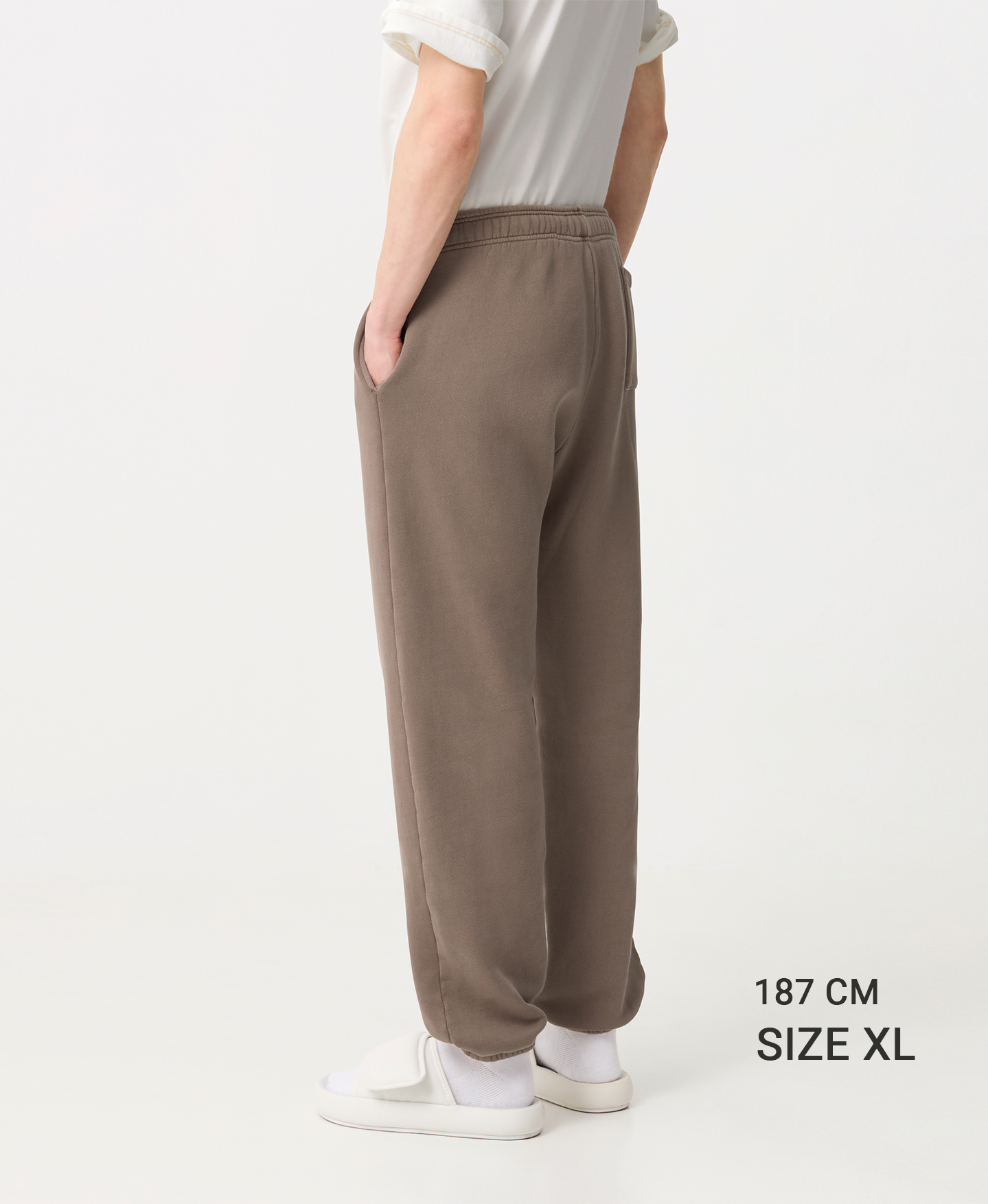 450 GSM 'Vintage Taupe' Sweatpants