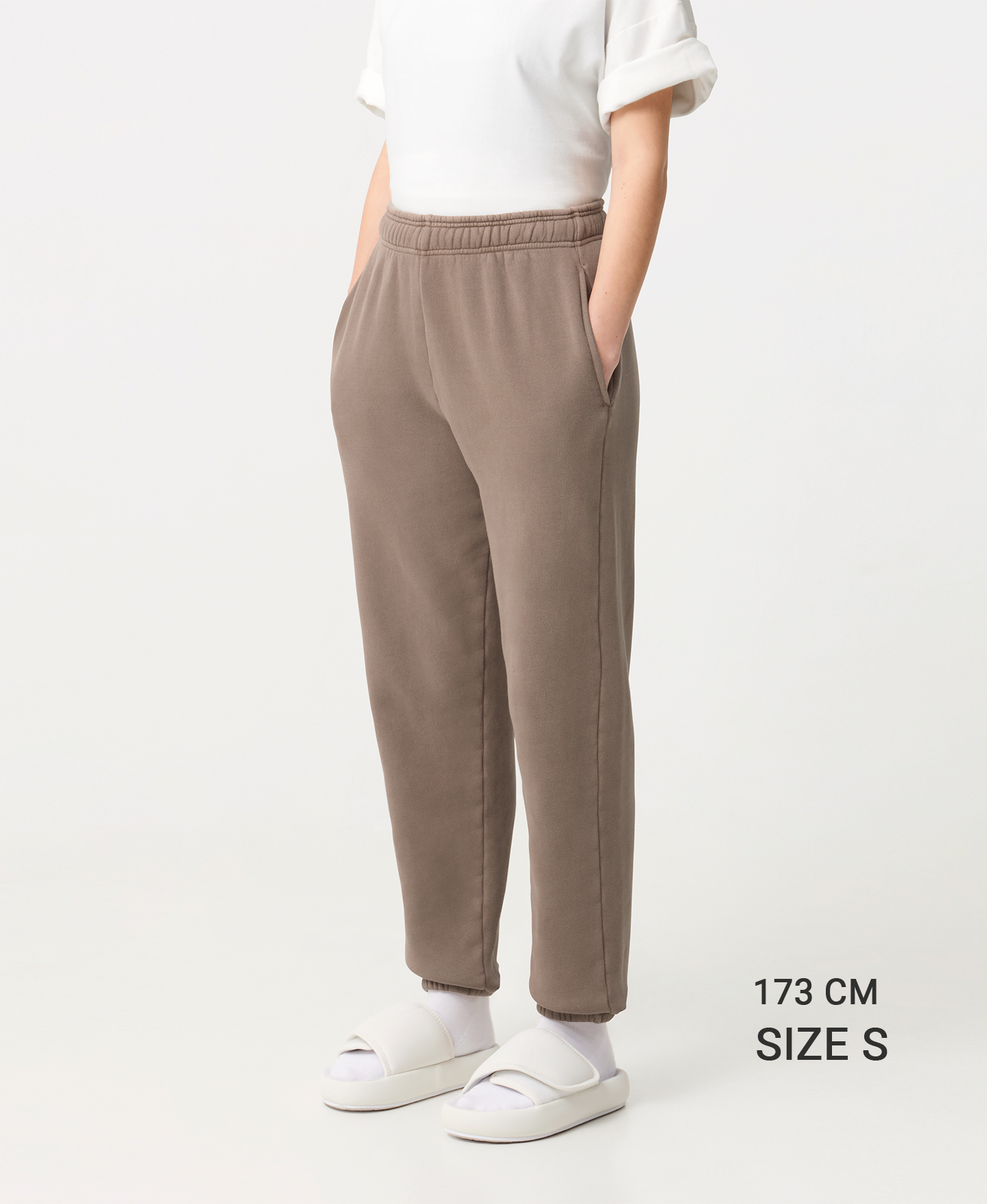 450 GSM 'Vintage Taupe' Sweatpants