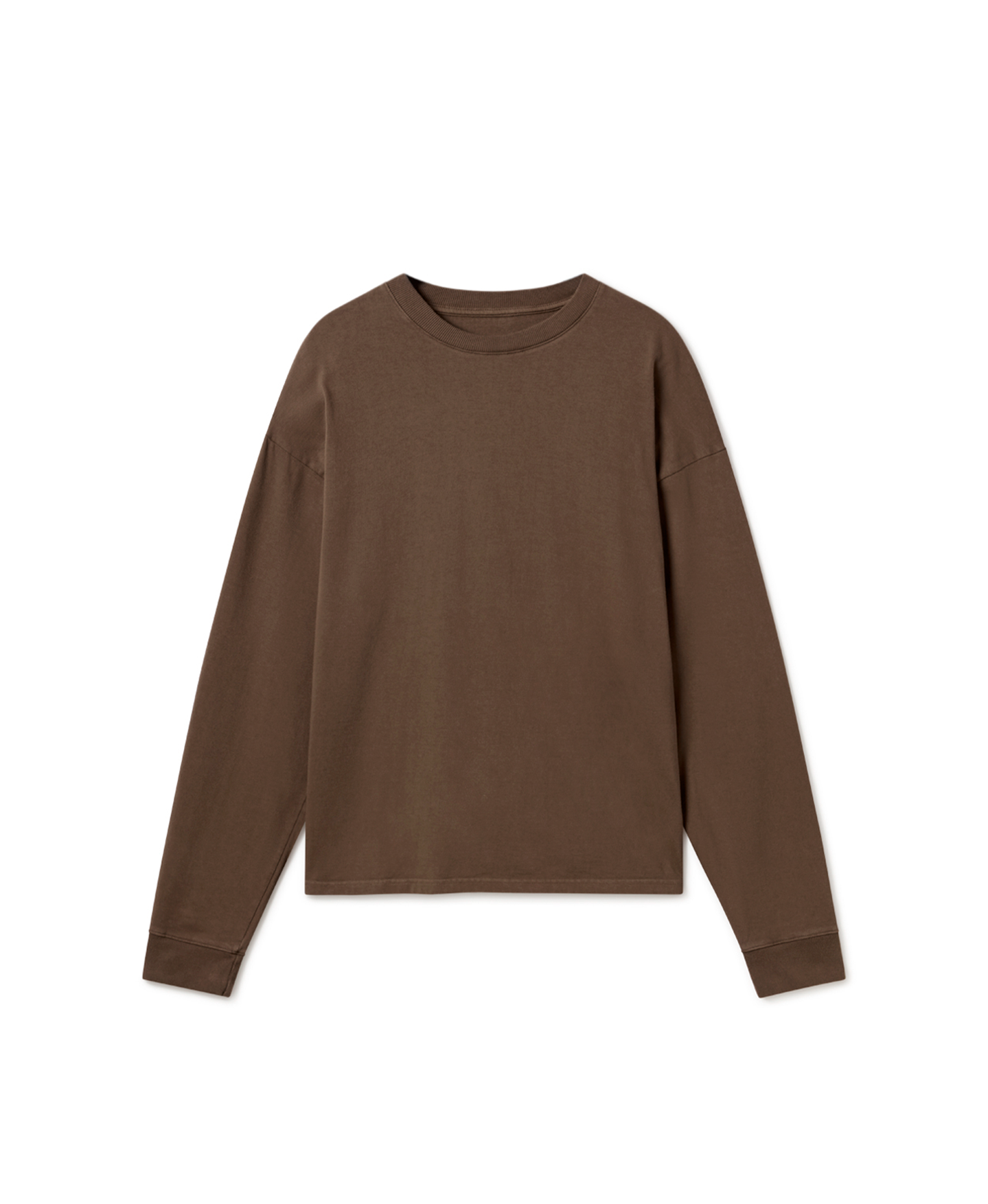 300 GSM 'Mocha Brown' Longsleeve