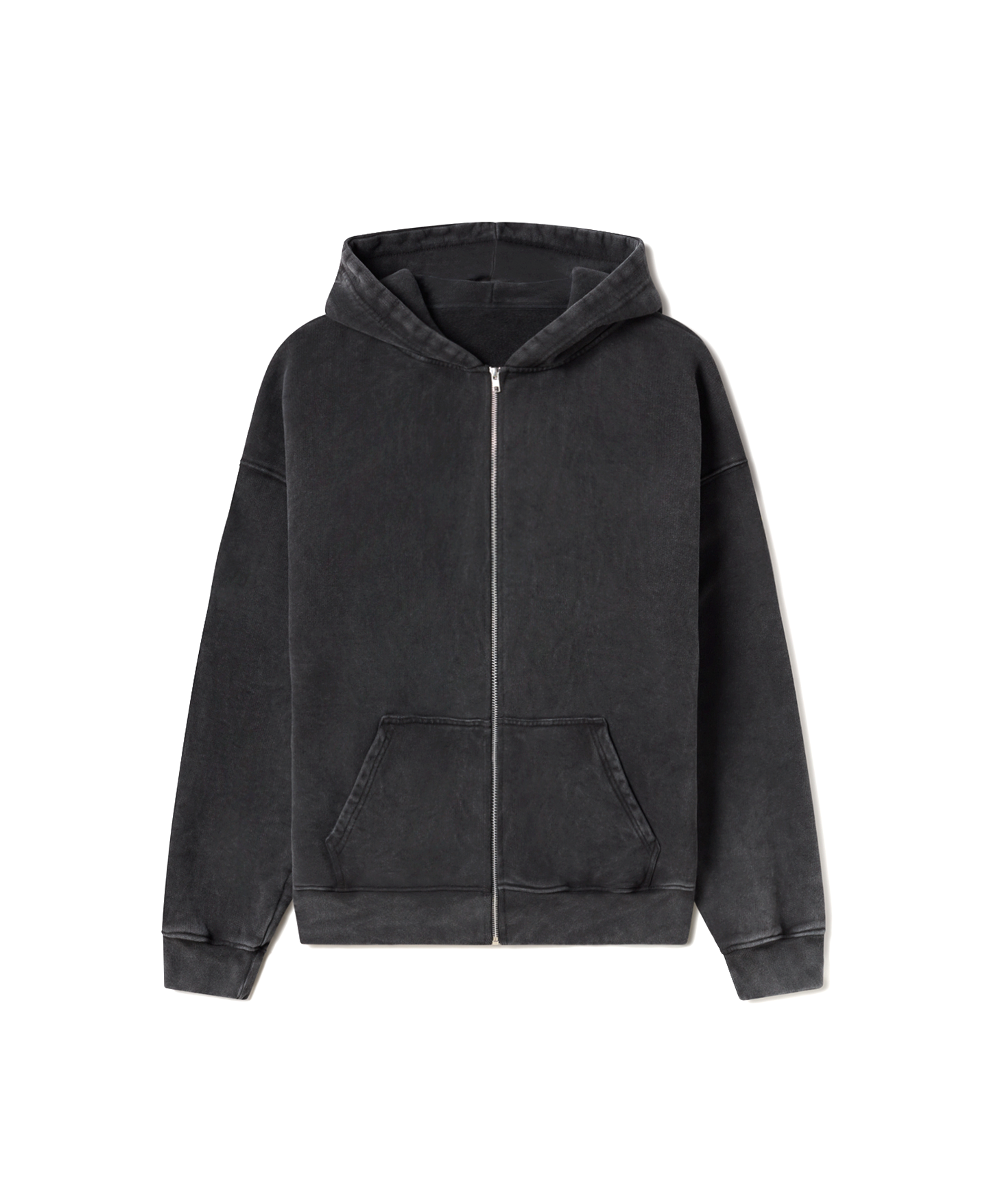 600 GSM 'Vintage Black' Zipper
