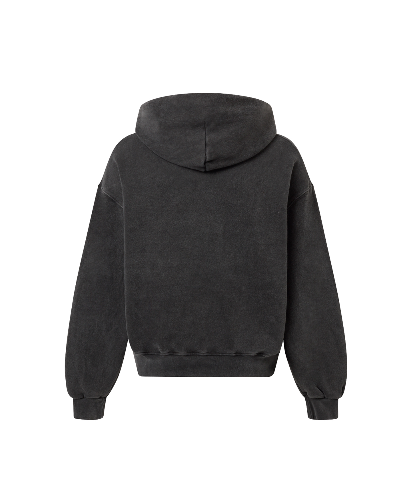 450 GSM 'Vintage Black' Zipper Hoodie