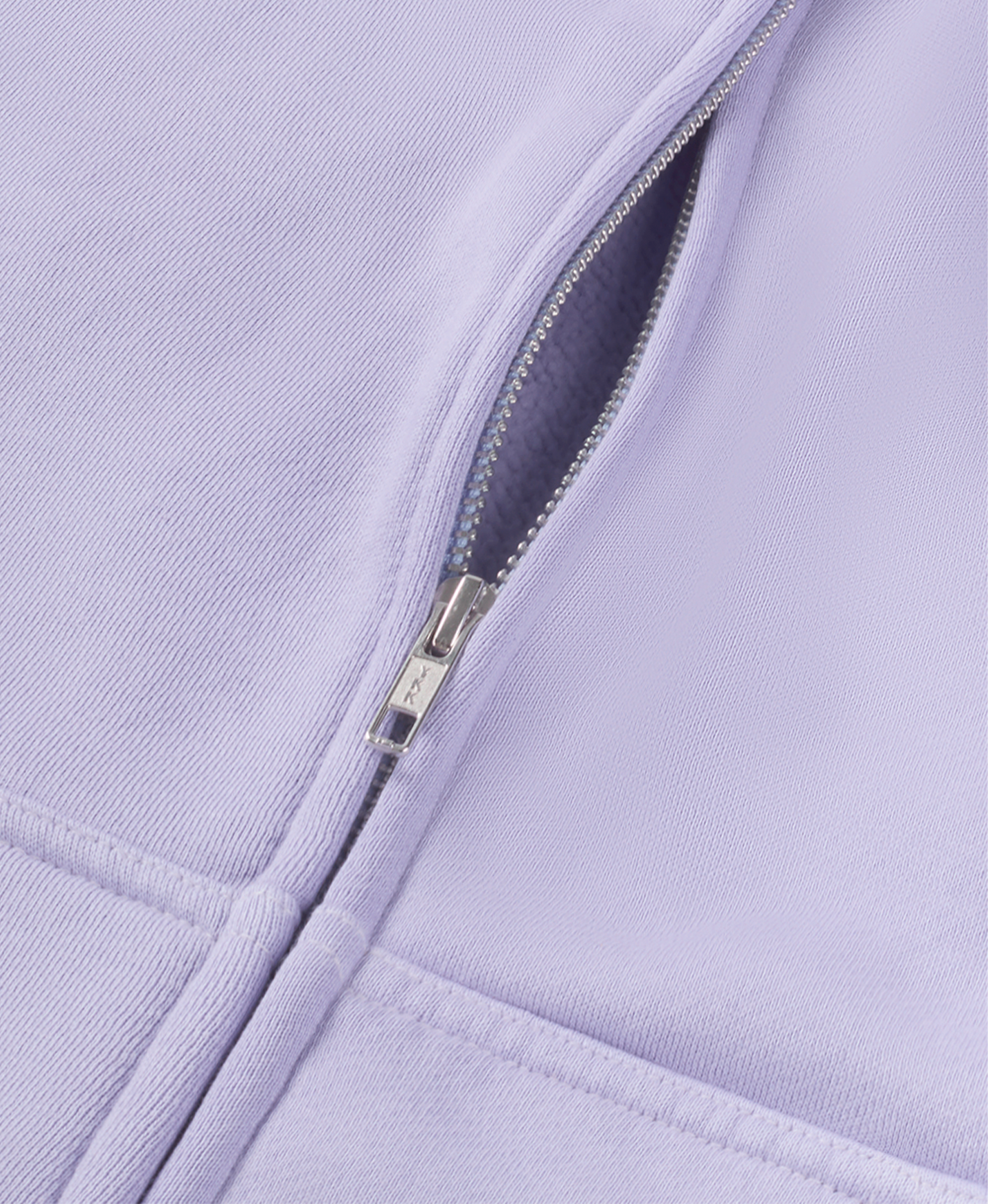 450 GSM 'Lavender' Zipper Hoodie