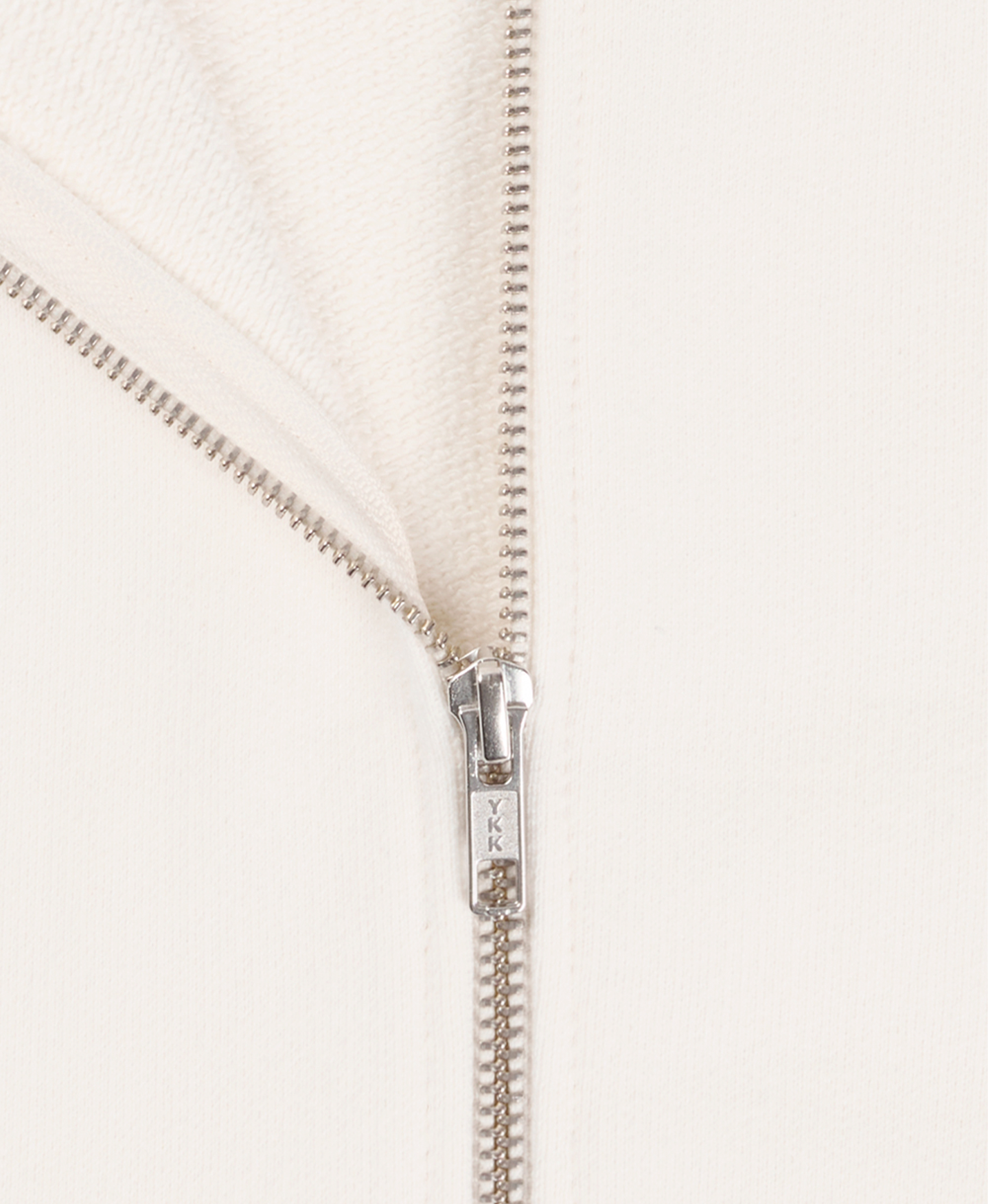 600 GSM 'Bone White' Zipper