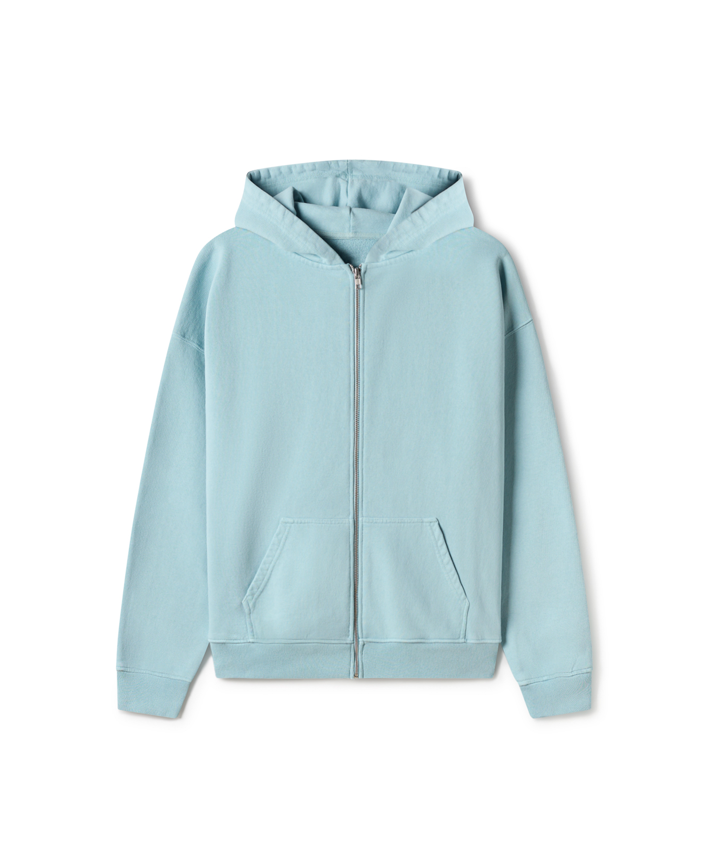 600 GSM 'Ice Blue' Zipper