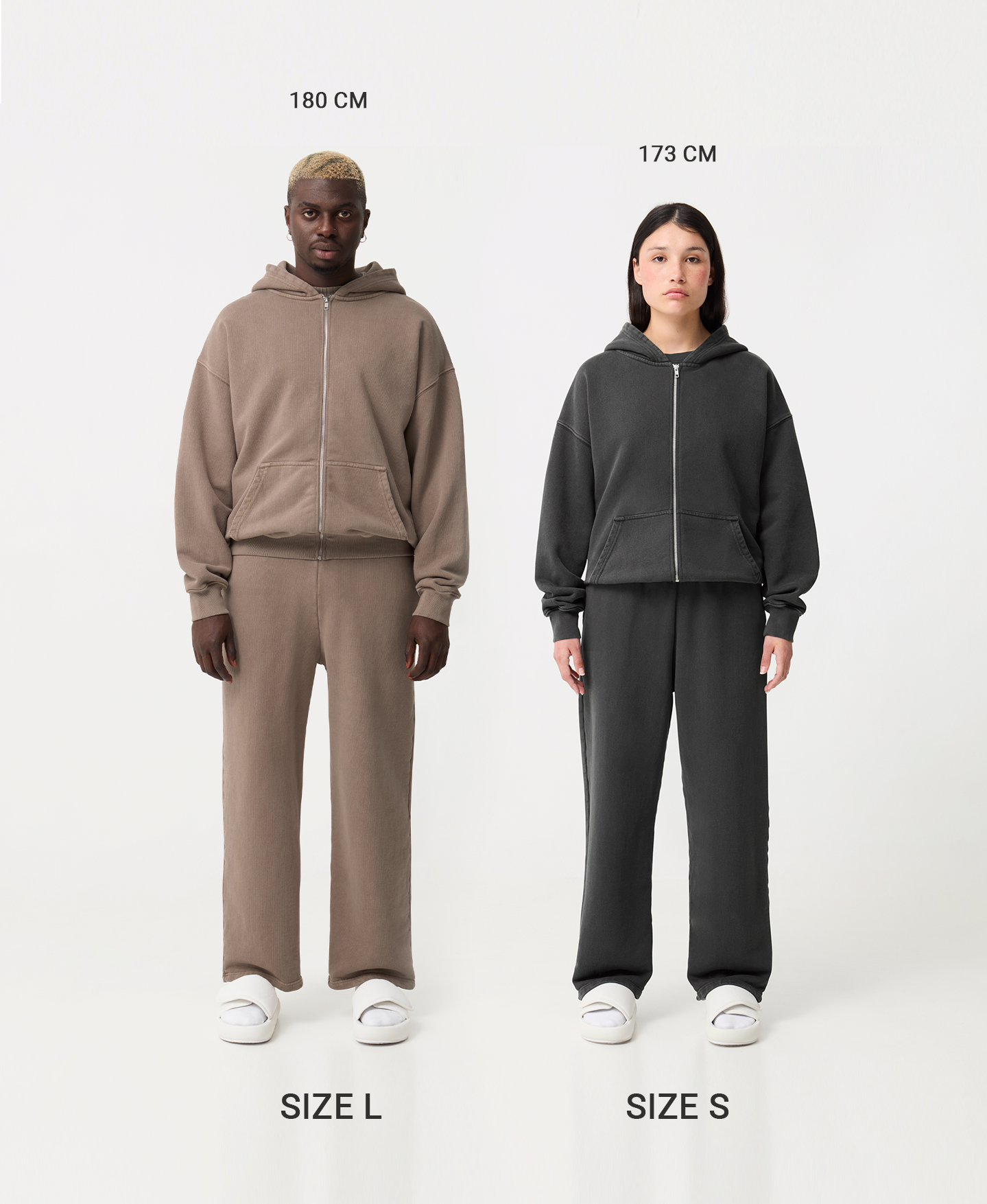 600 GSM 'Sand' Zipper