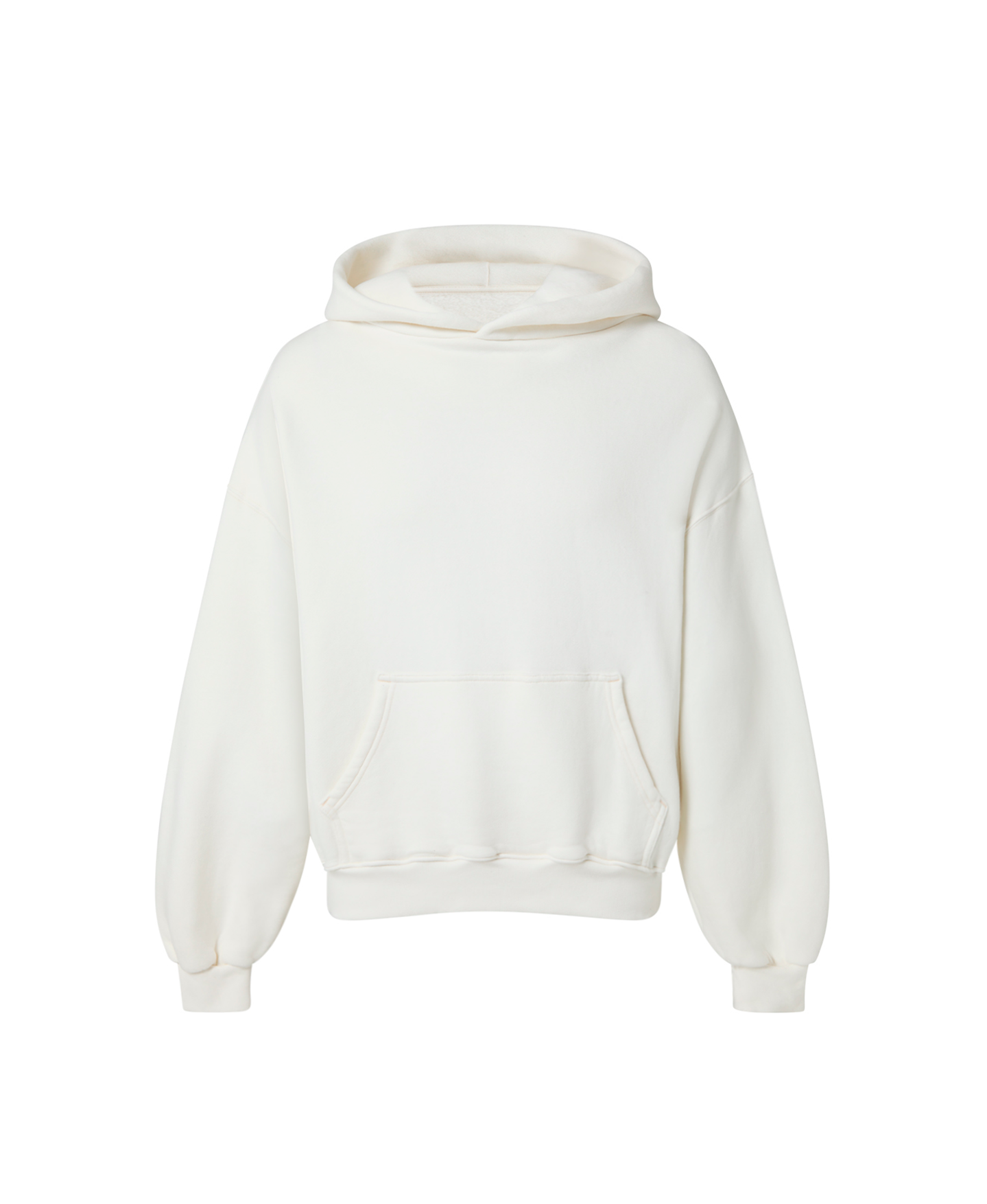 450 GSM Bone White Hoodie