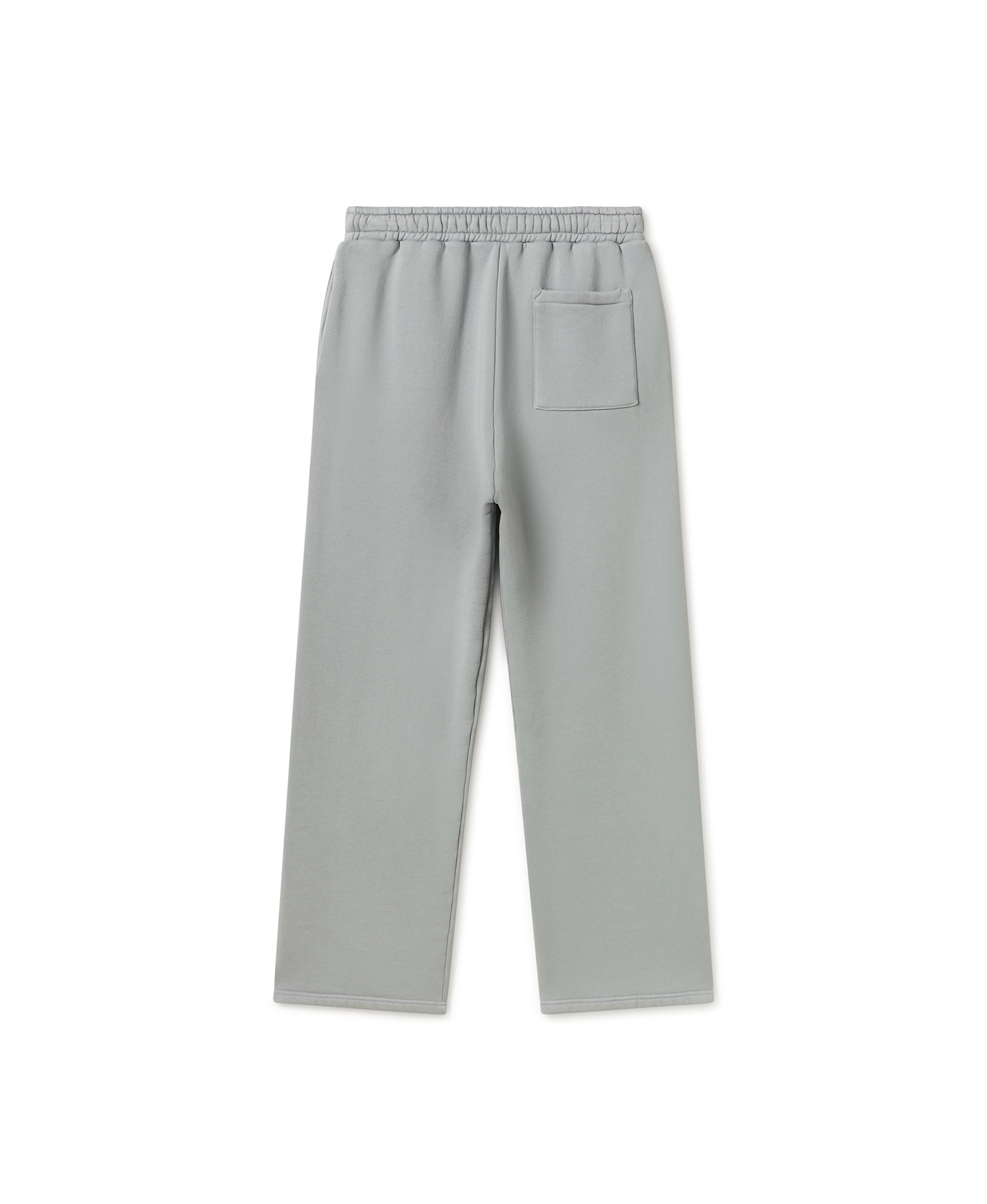 450 GSM 'Neutral Gray' Straight-leg Pants