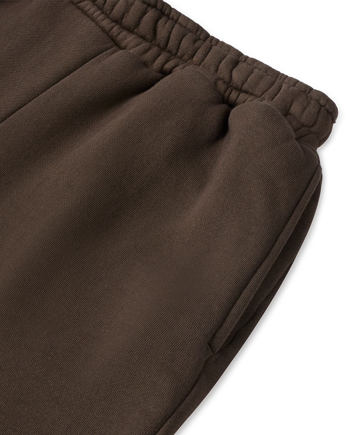 450 GSM 'Dark Chocolate' Straight-leg Pants