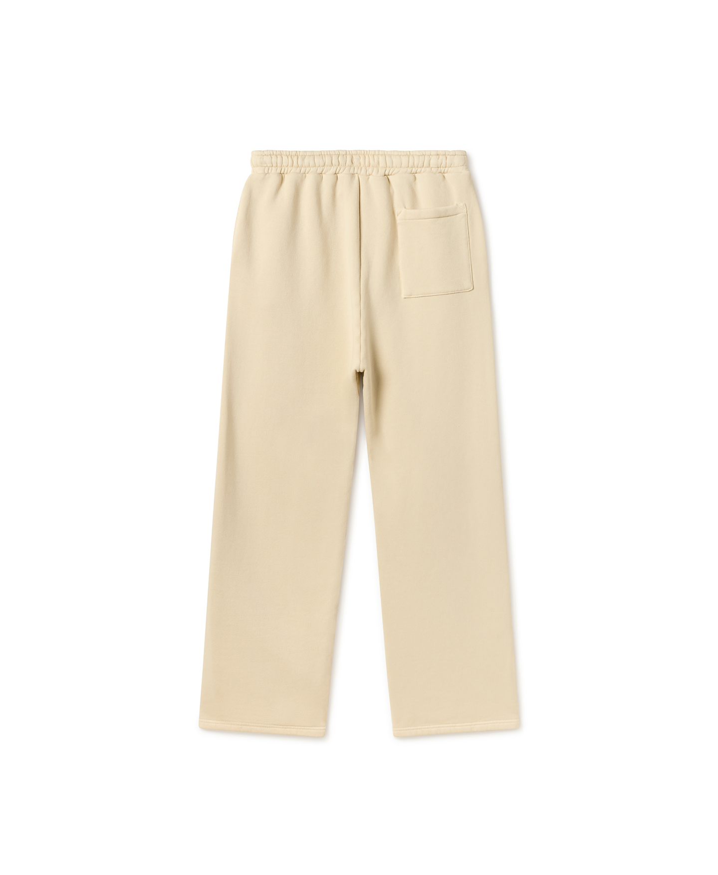 450 GSM 'Cloud Cream' Straight-leg Pants