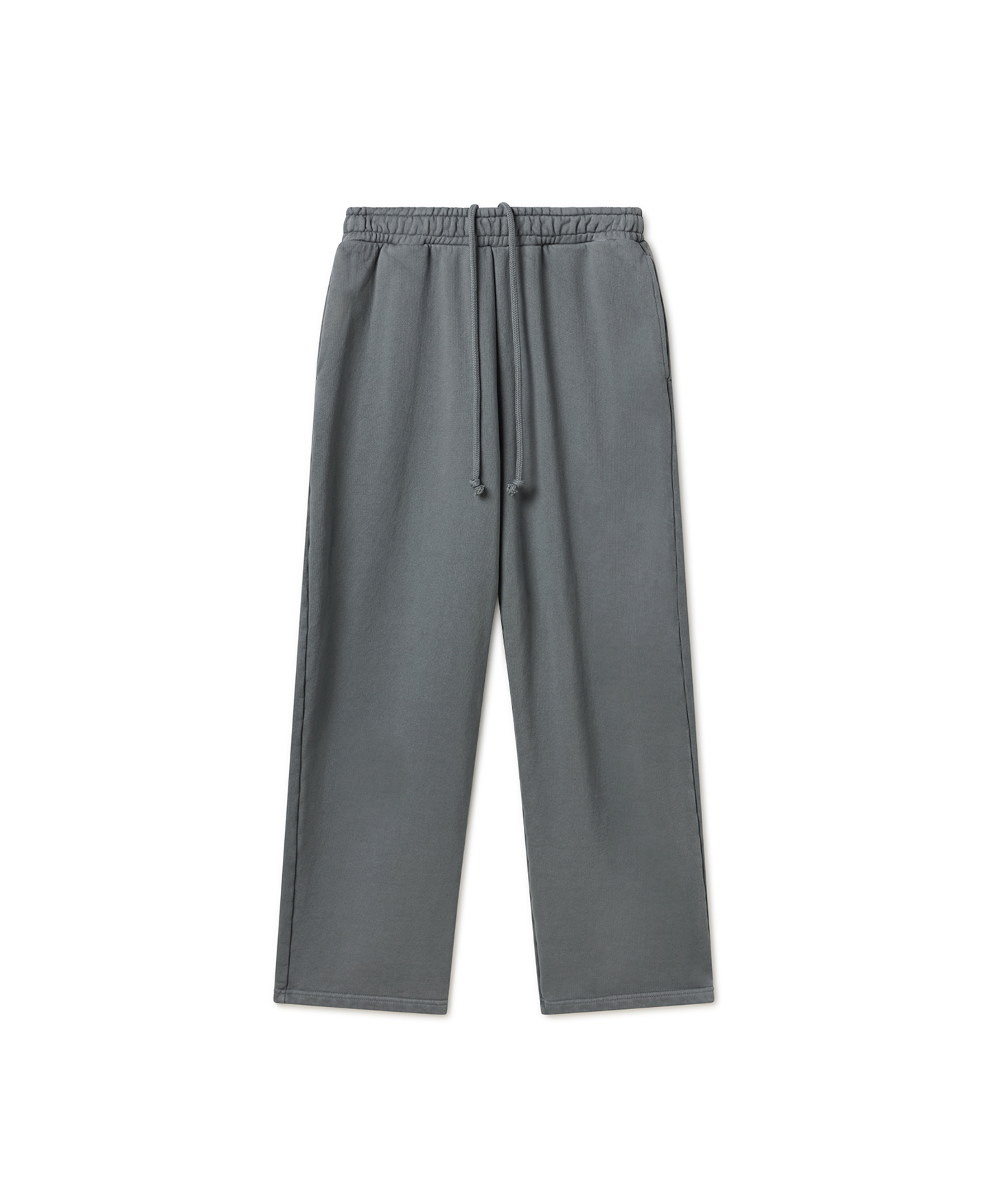 600 GSM 'Iron Gray' Straight-leg Pants