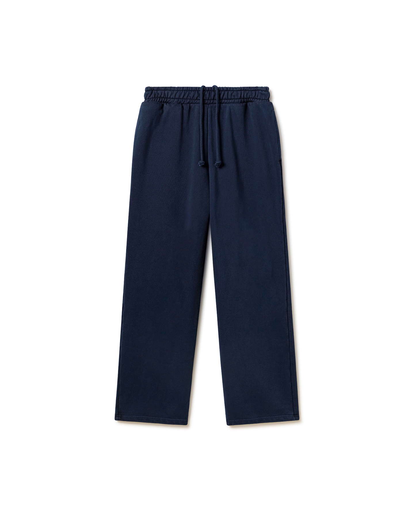 600 GSM 'Navy Blue' Straight-leg Pants