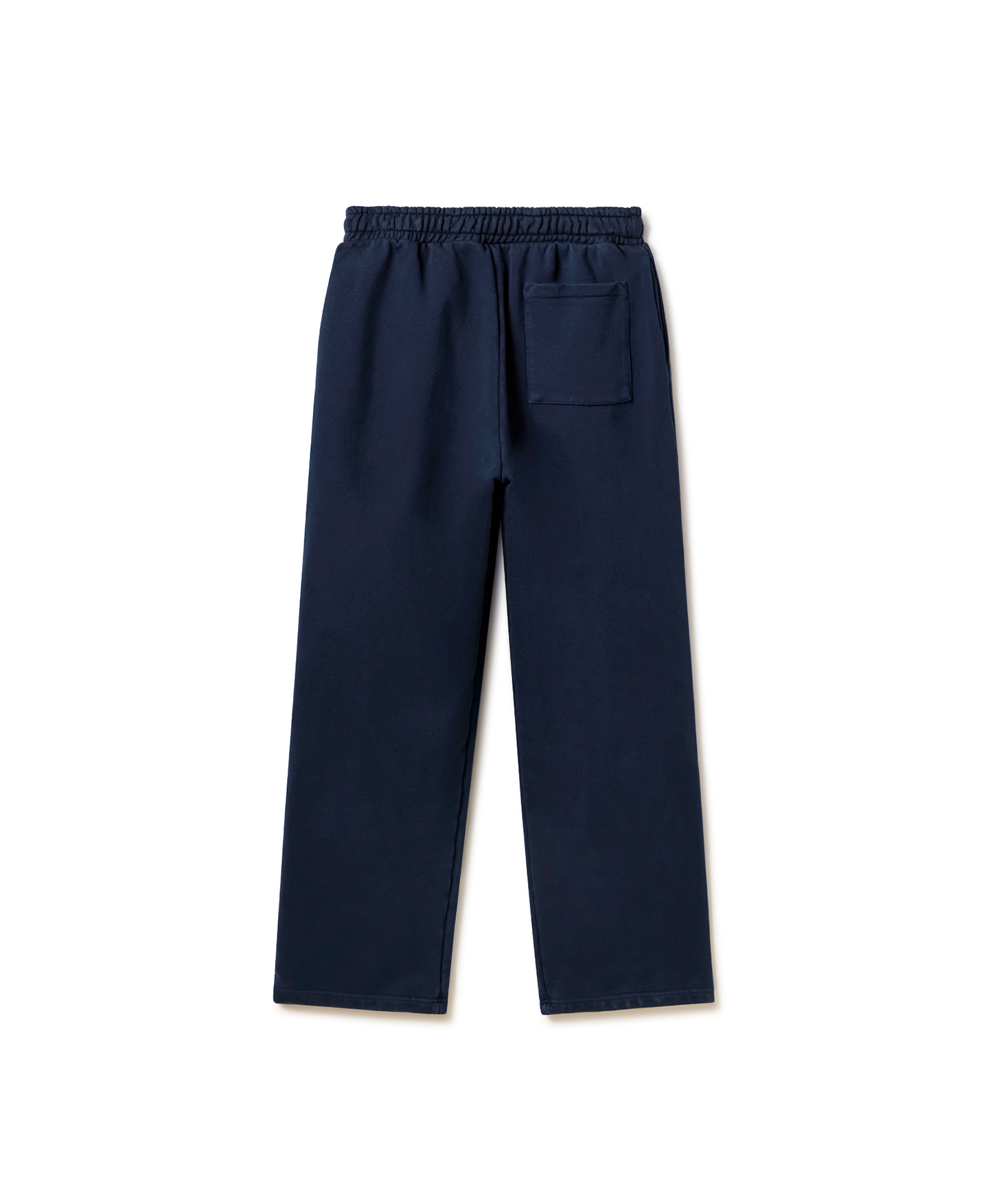 600 GSM 'Navy Blue' Straight-leg Pants