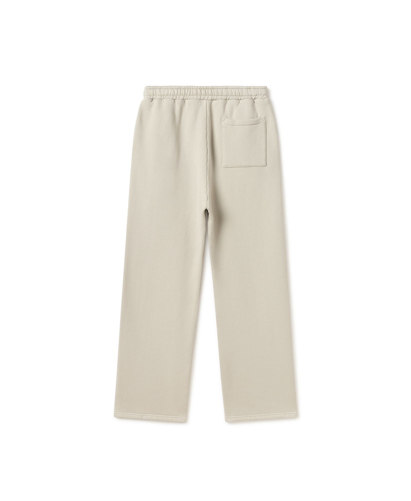 450 GSM 'Ecru' Straight-leg Pants