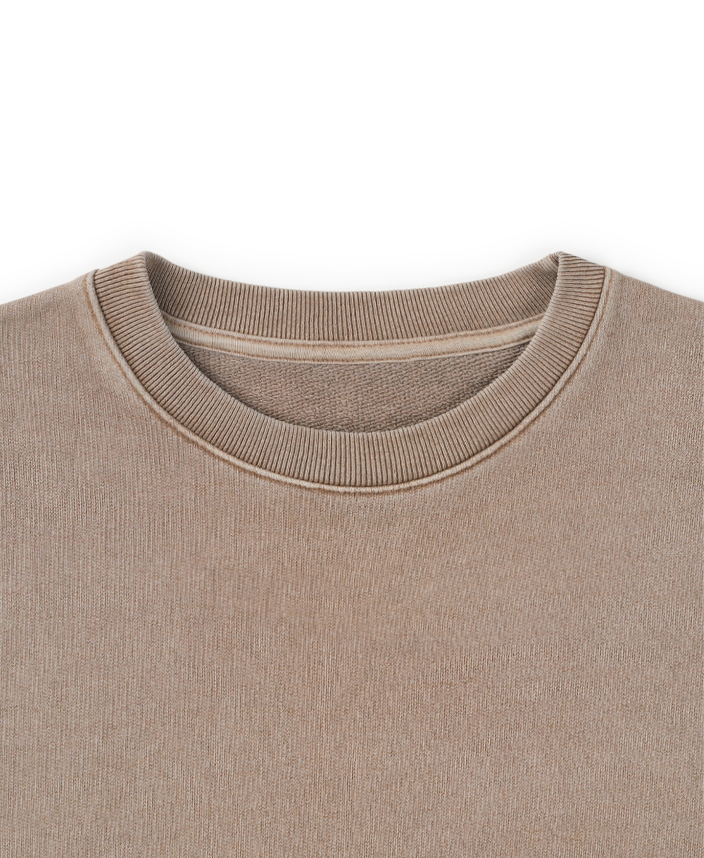 600 GSM 'Vintage Taupe' Crewneck