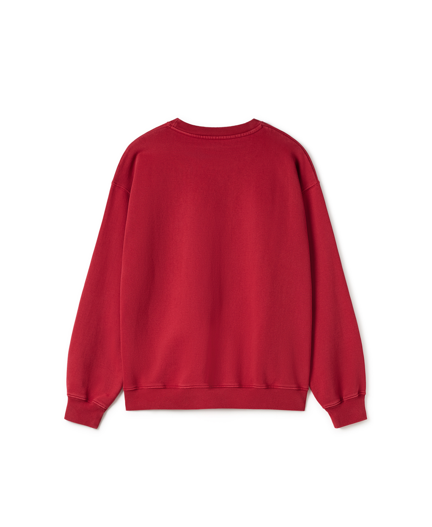 600 GSM 'Dark Red' Crewneck