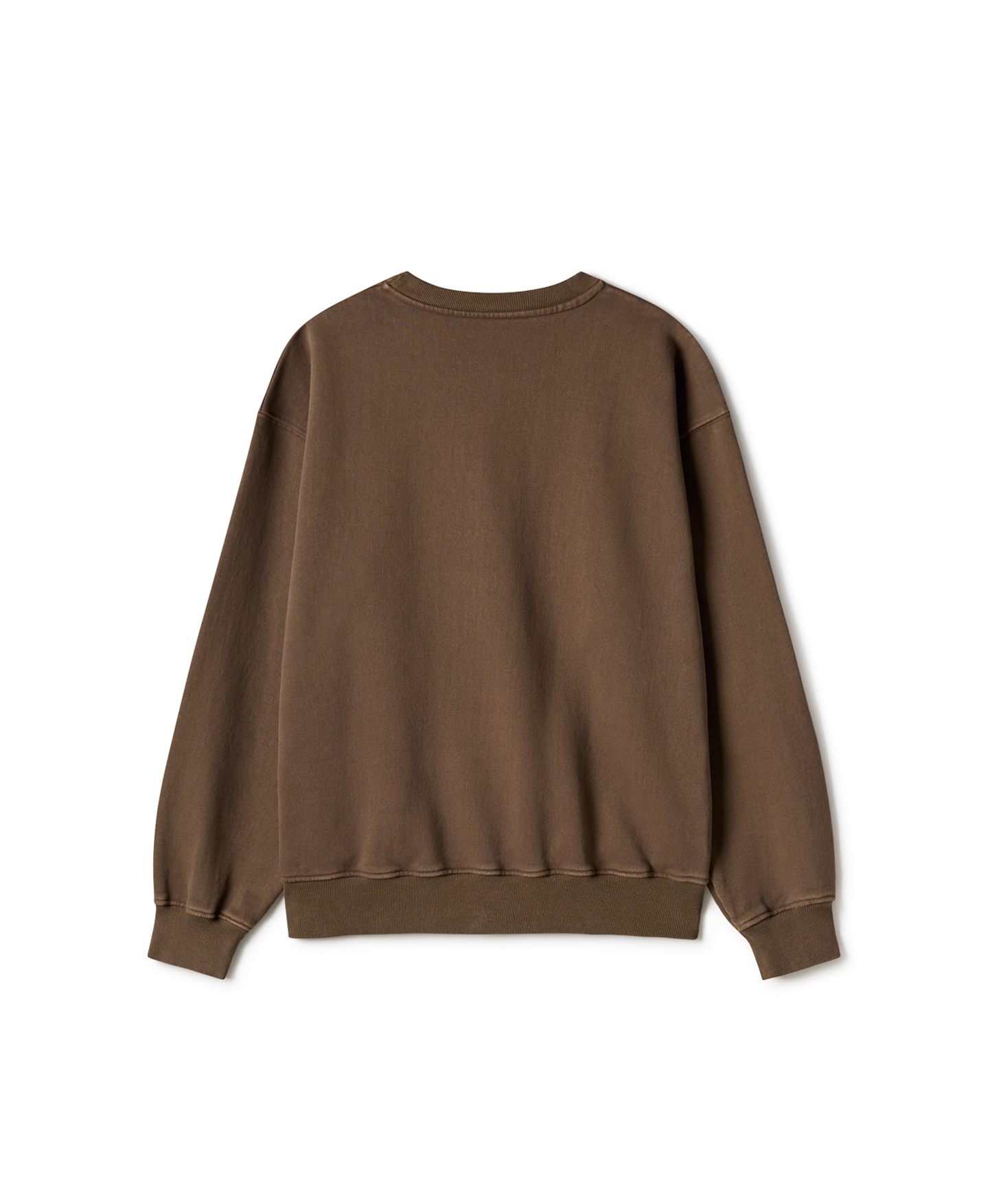 600 GSM 'Mocha Brown' Crewneck