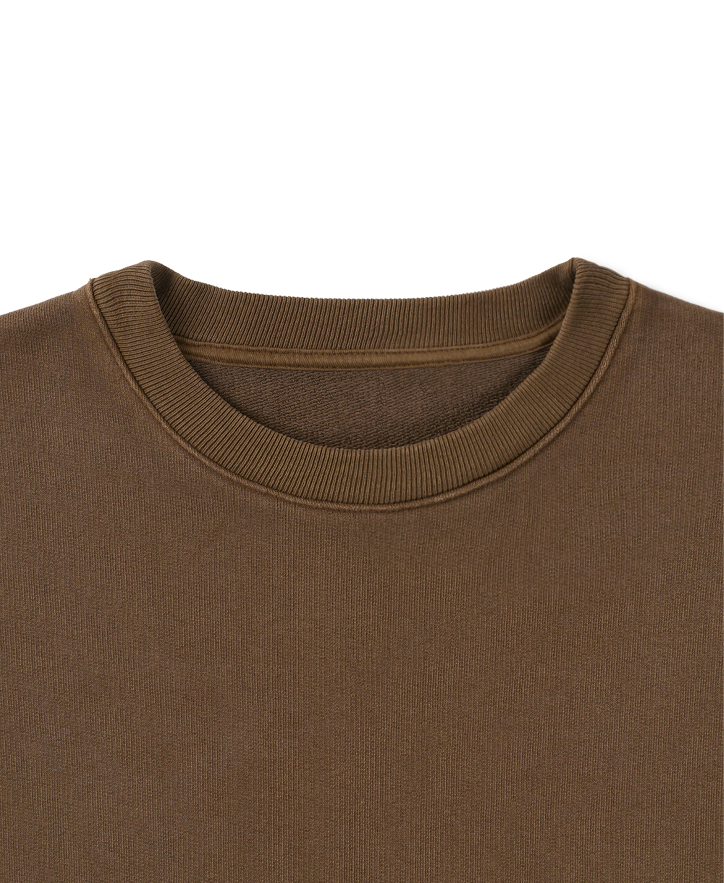 600 GSM 'Mocha Brown' Crewneck