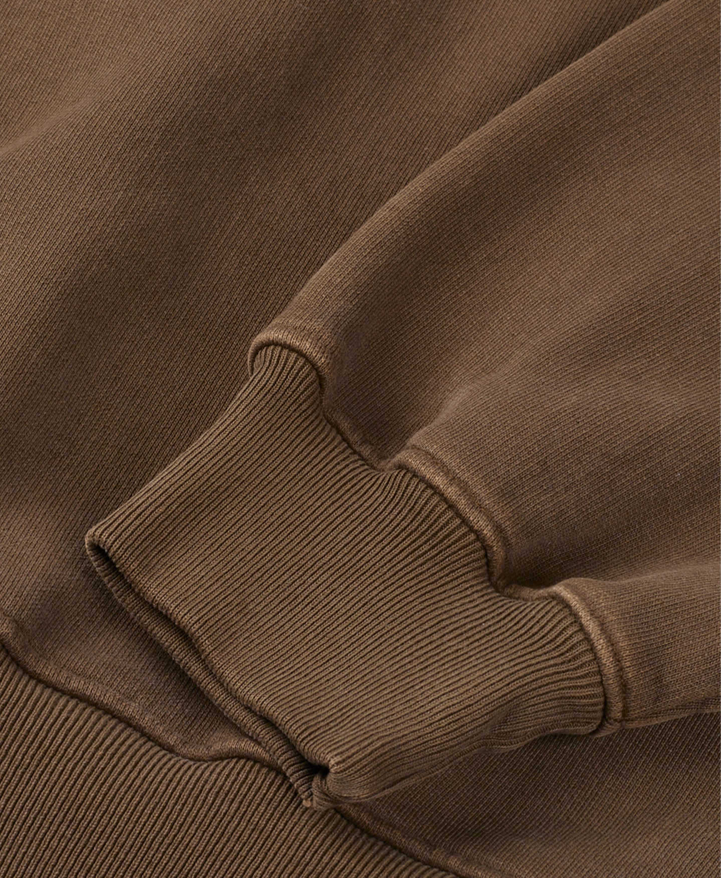 600 GSM 'Mocha Brown' Crewneck