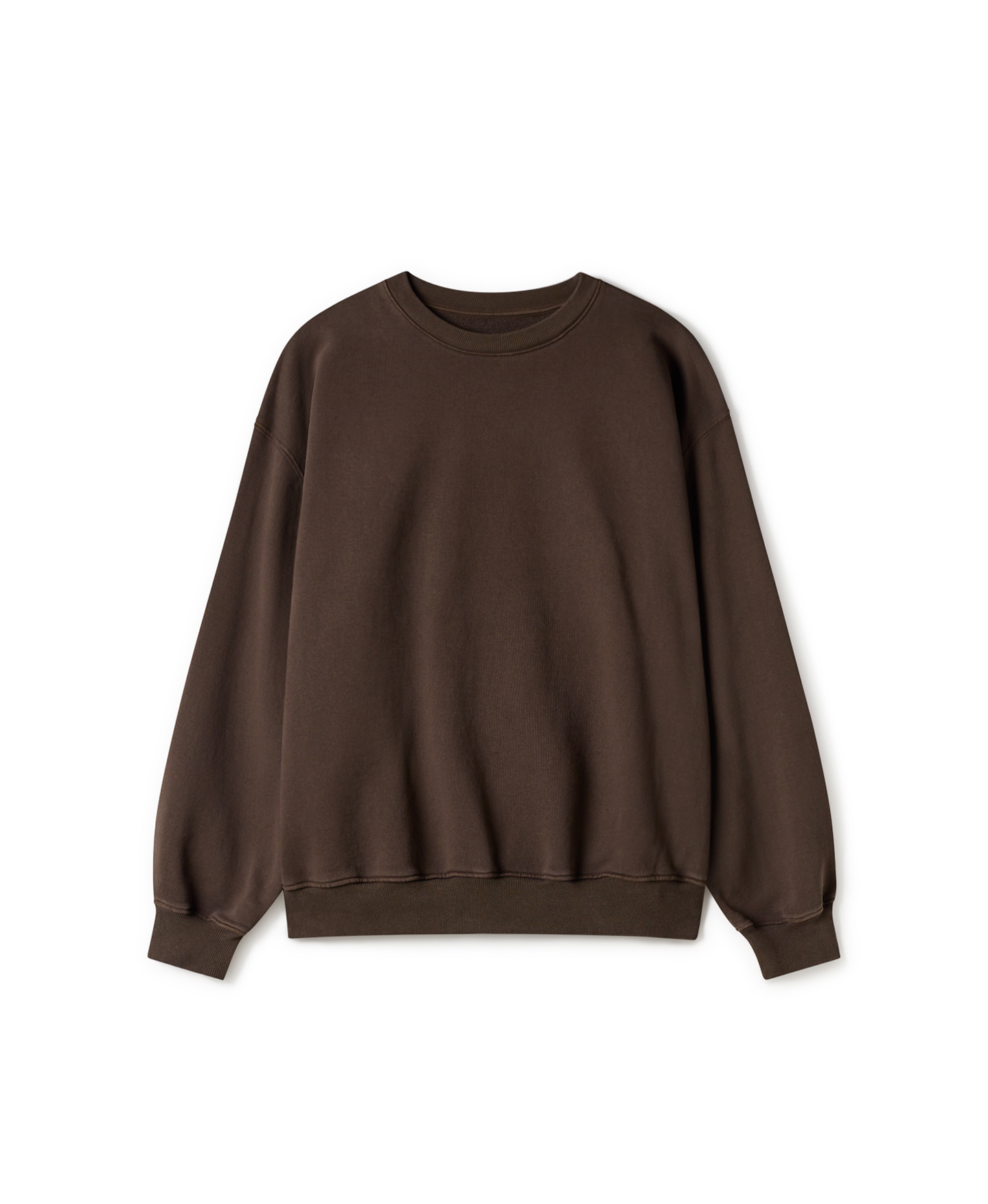 600 GSM 'Dark Chocolate' Crewneck