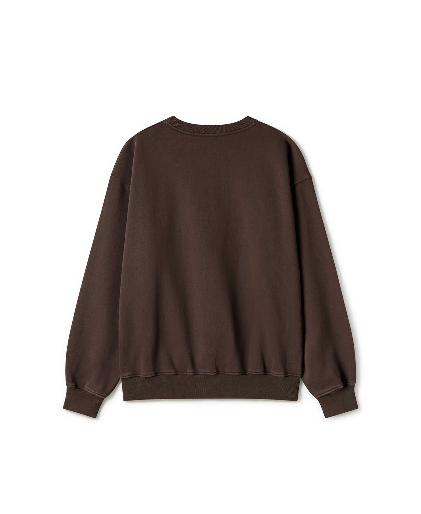 600 GSM 'Dark Chocolate' Crewneck