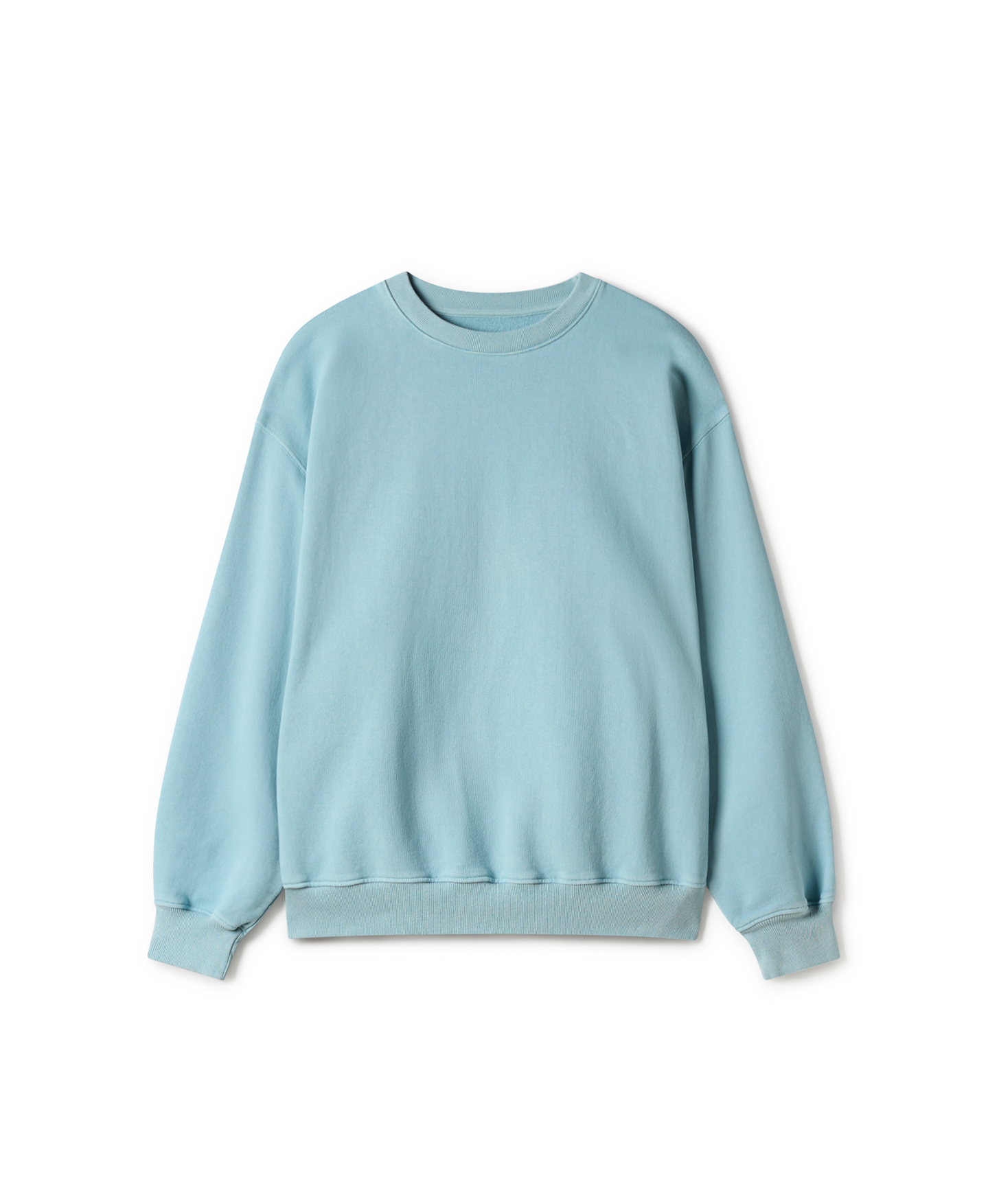 600 GSM 'Ice Blue' Crewneck