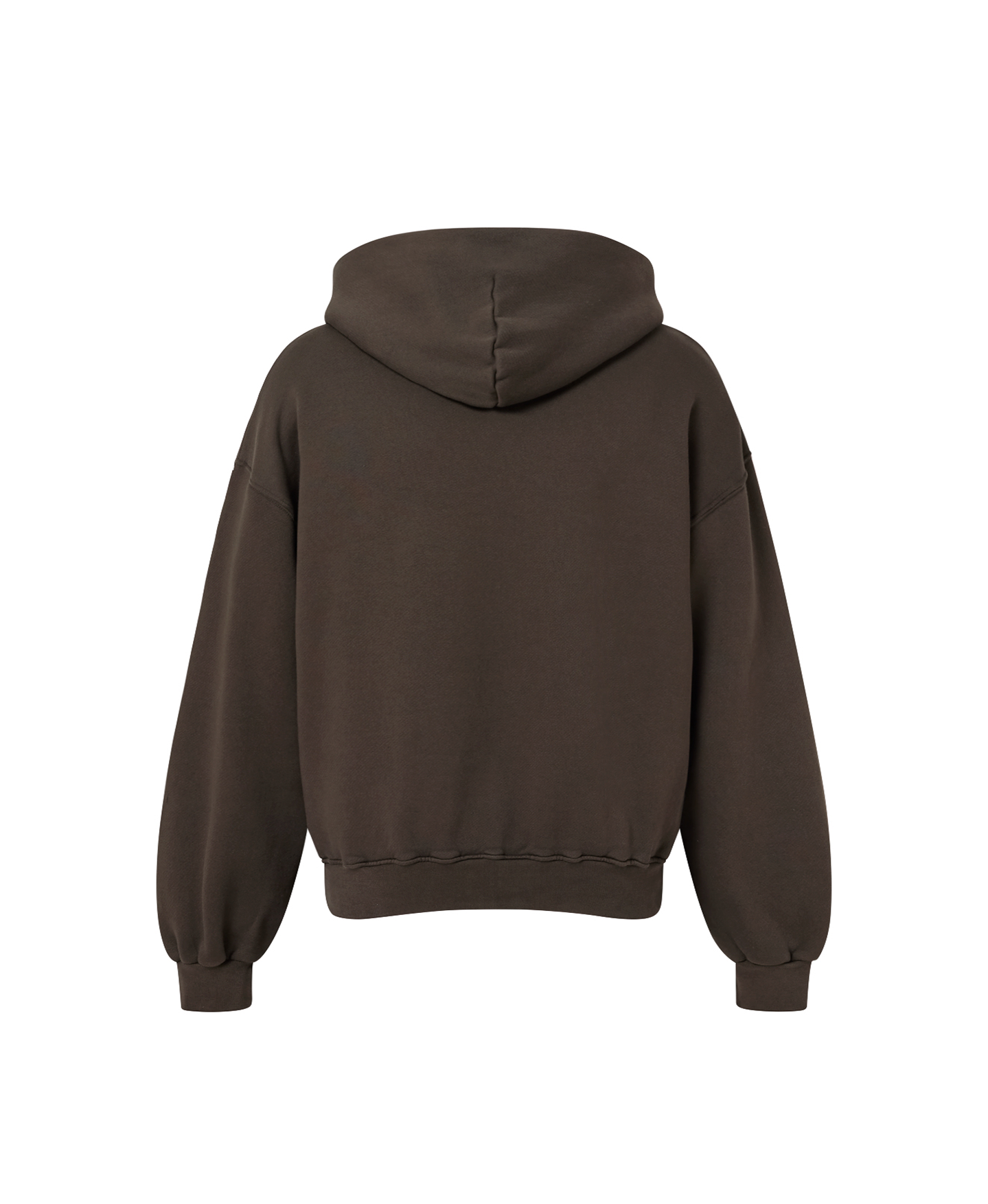 450 GSM 'Dark Chocolate' Zipper Hoodie