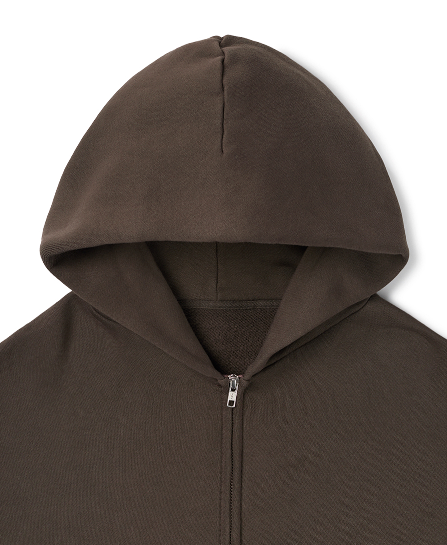 450 GSM 'Dark Chocolate' Zipper Hoodie