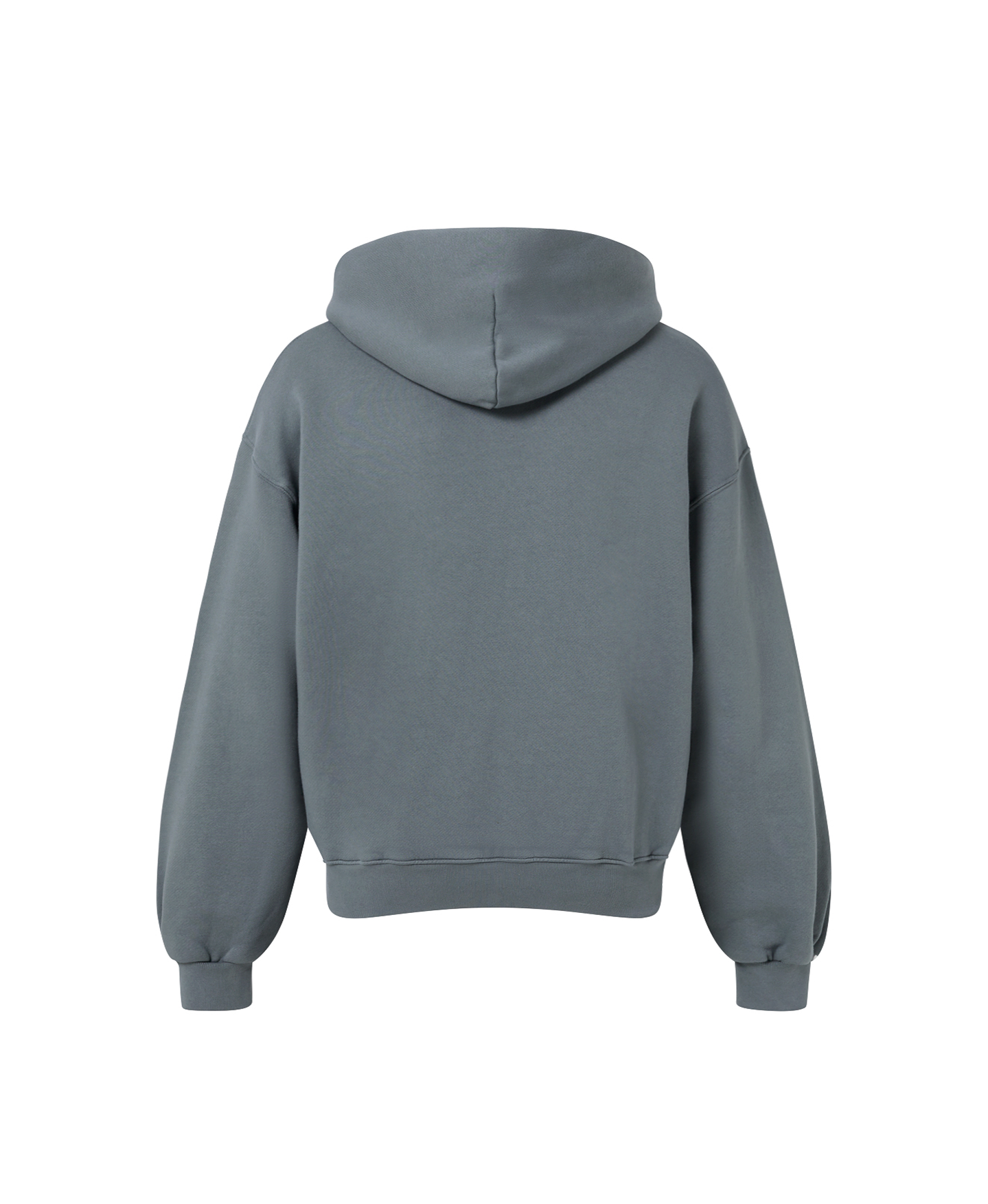 450 GSM 'Iron Gray' Zipper Hoodie