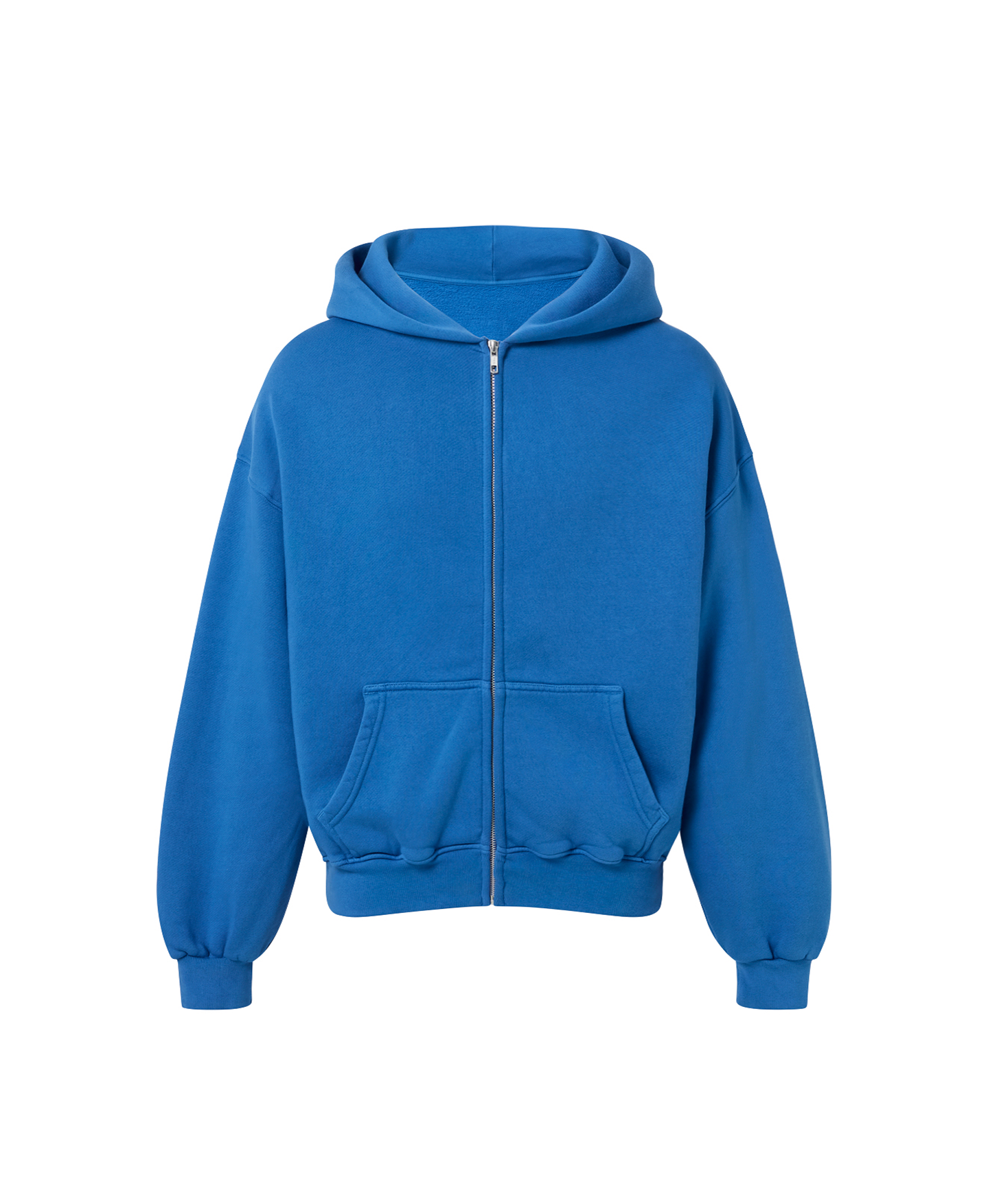 Royal blue zipper hoodie on sale