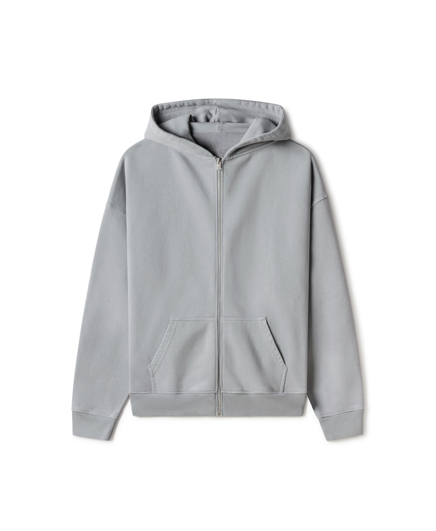 600 GSM 'Neutral Gray' Zipper