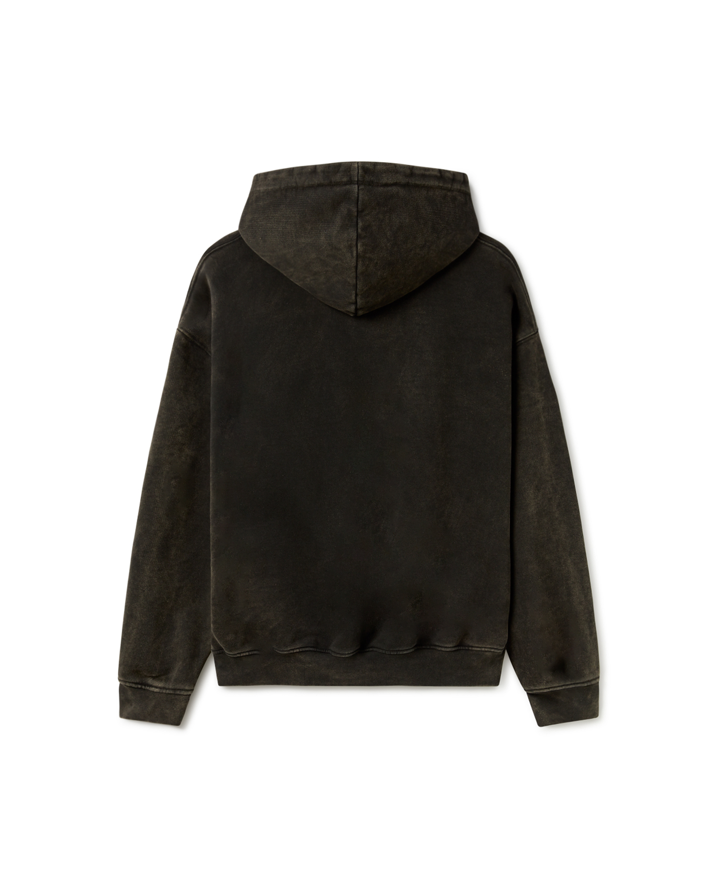 600 GSM 'Bleach Black' Hoodie – Velour Garments Wholesale (Bulk)