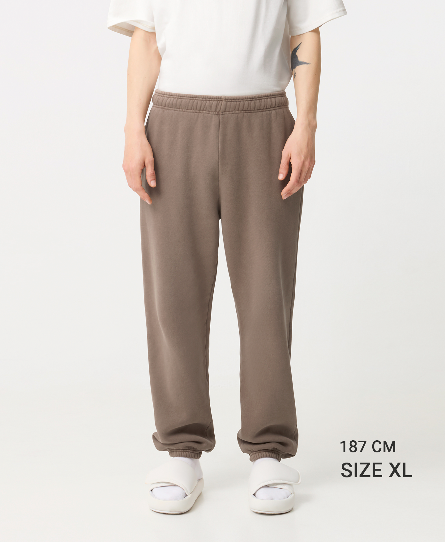 450 GSM 'Vintage Taupe' Sweatpants