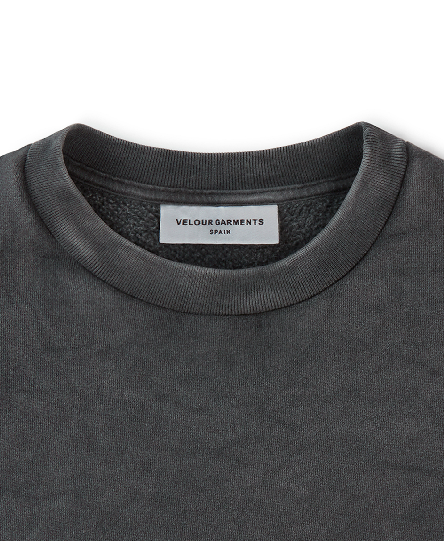450 GSM 'Vintage Black' Crewneck
