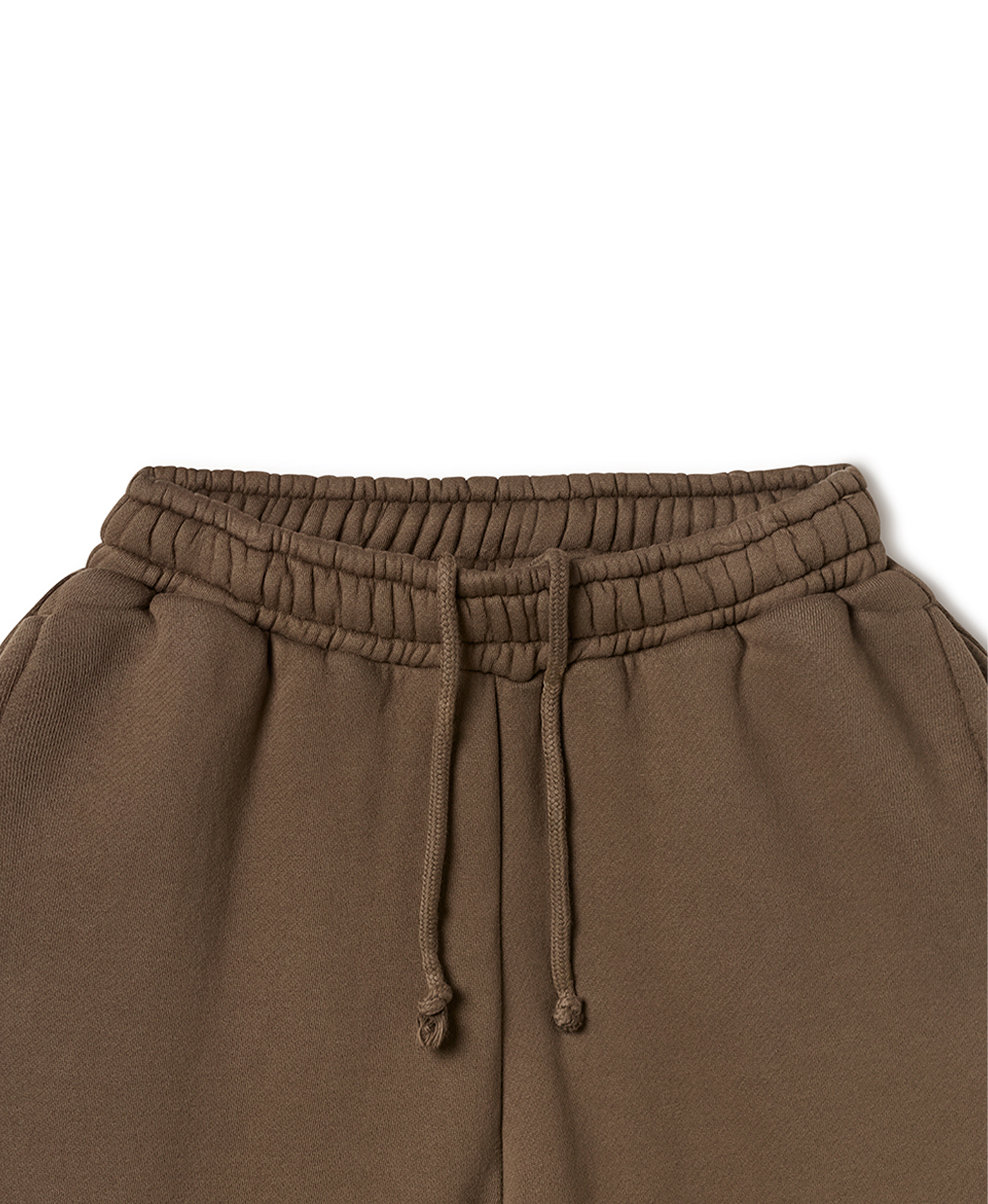 450 GSM 'Mocha Brown' Straight-leg Pants