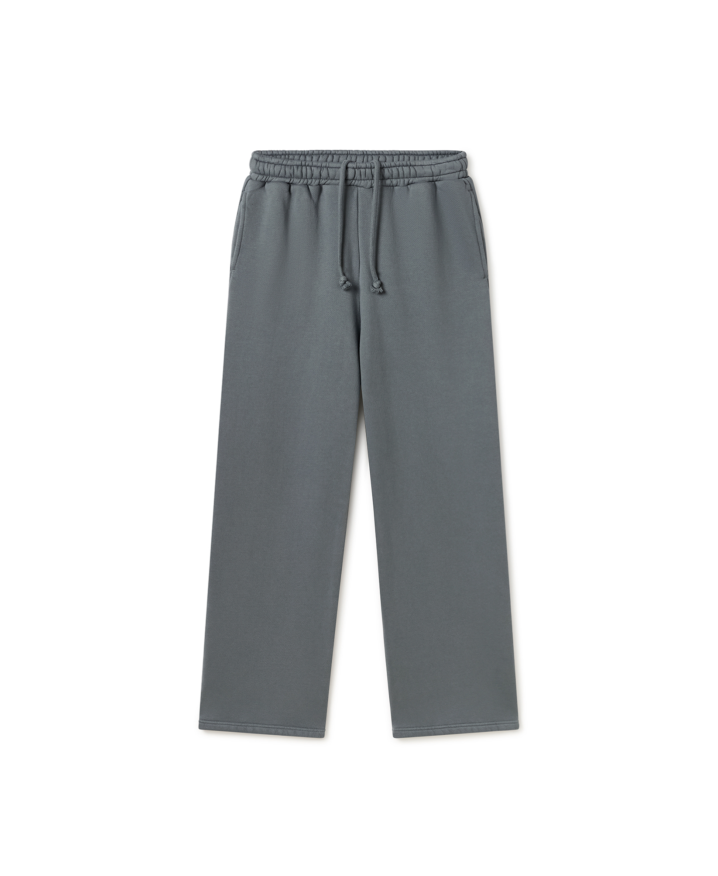 450 GSM 'Iron Gray' Straight-leg Pants