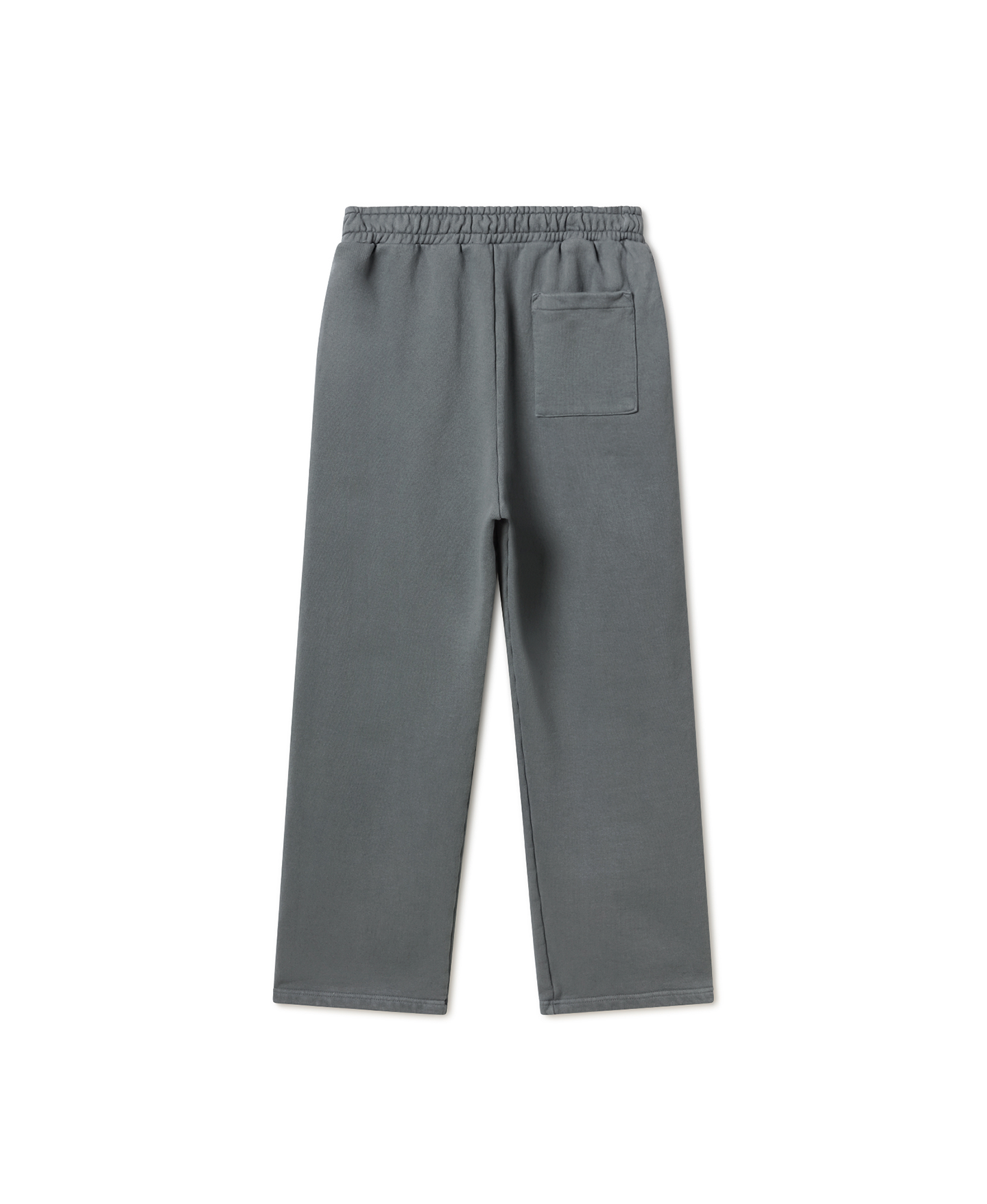 600 GSM 'Iron Gray' Straight-leg Pants