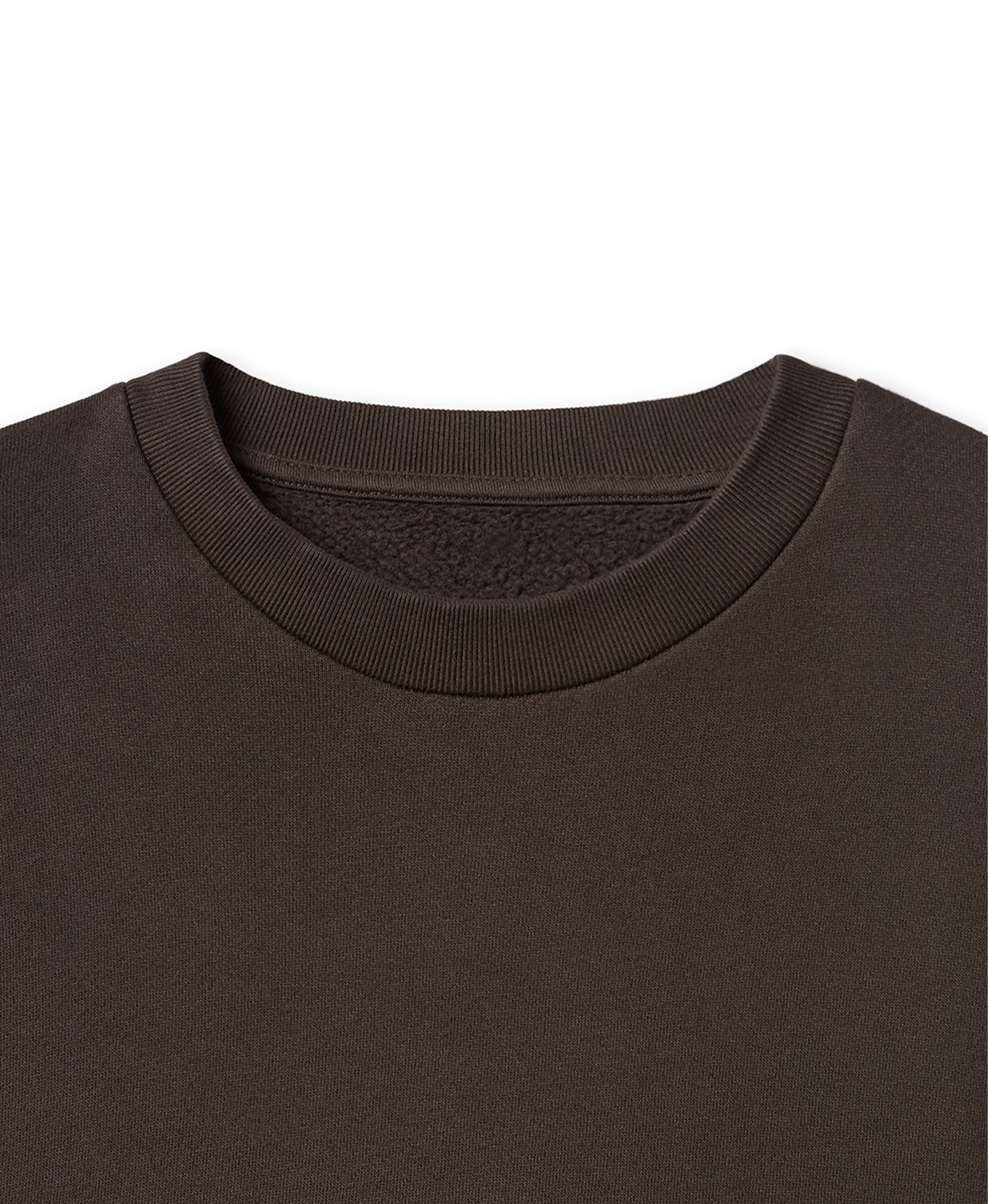 450 GSM 'Dark Chocolate' Crewneck