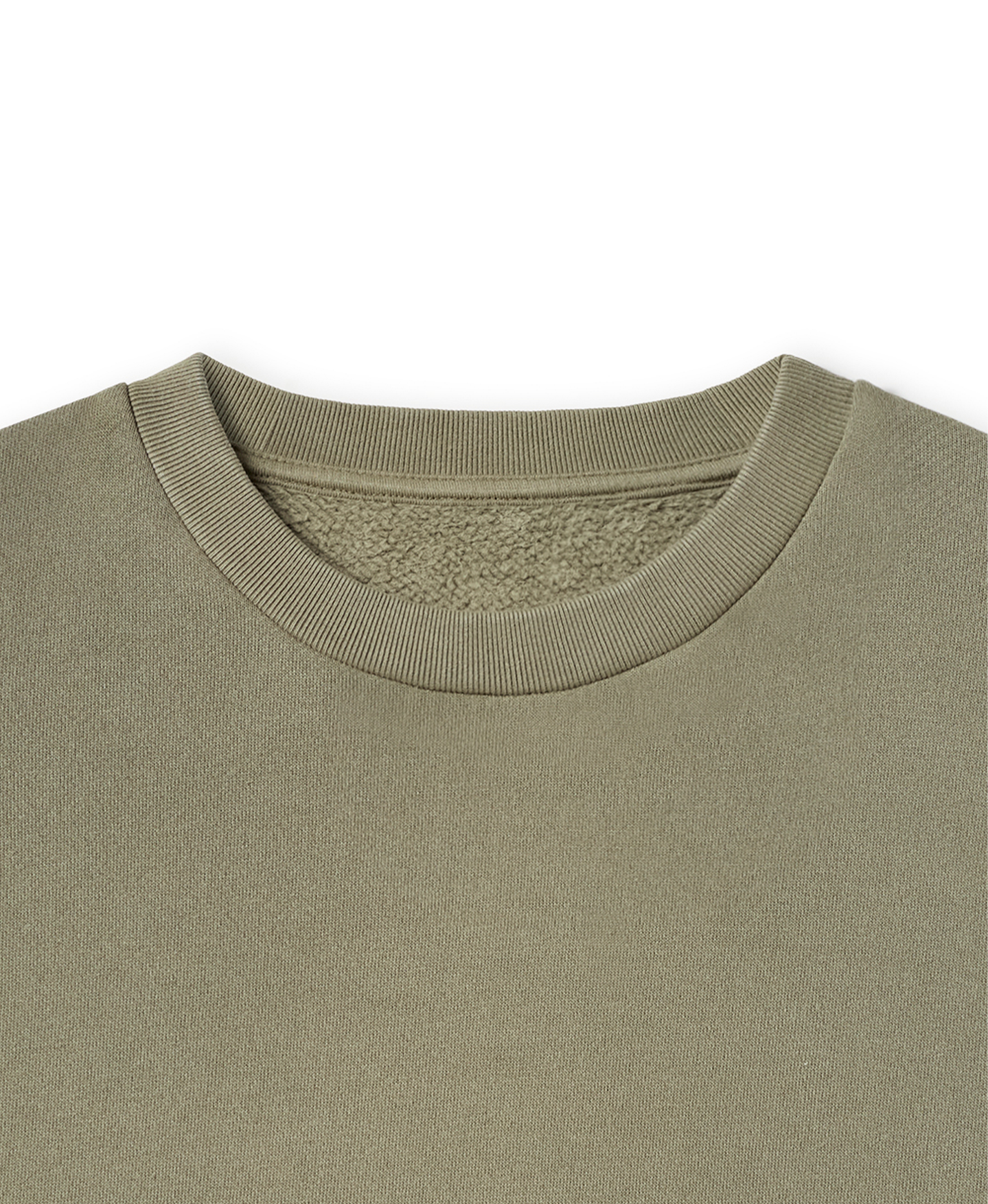 450 GSM 'Vintage Olive' Crewneck