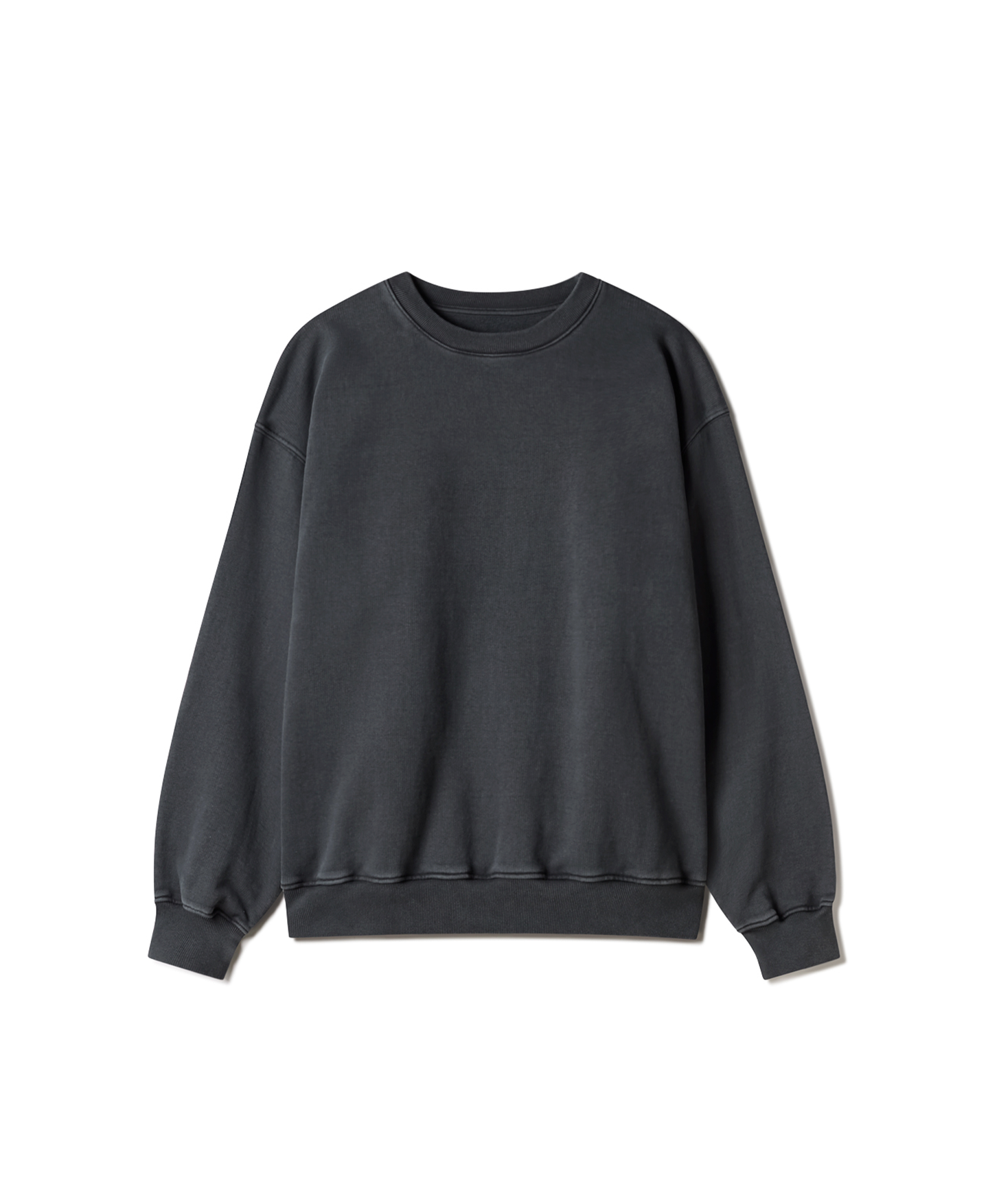 600 GSM 'Anthracite' Crewneck