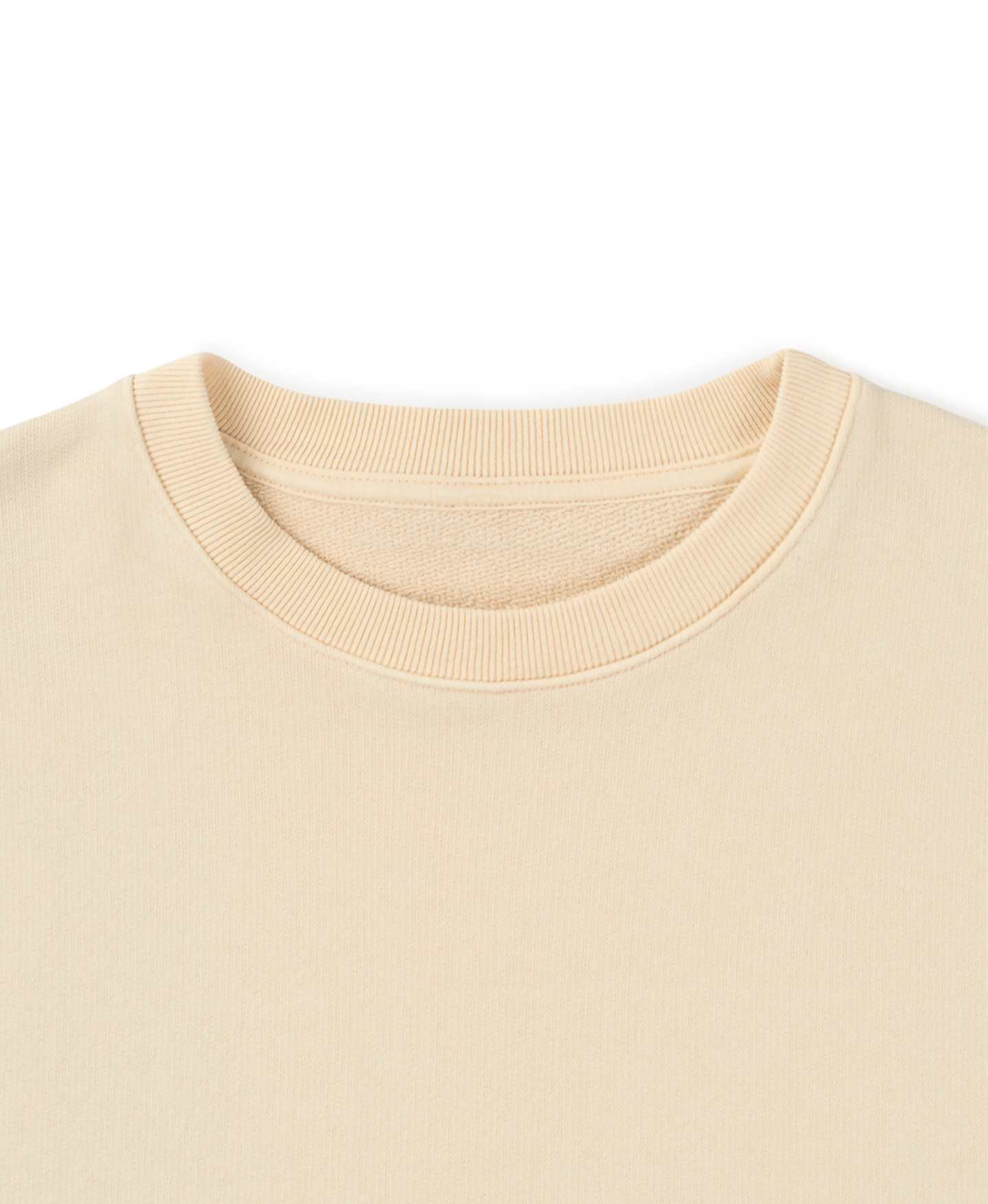 600 GSM 'Cloud Cream' Crewneck