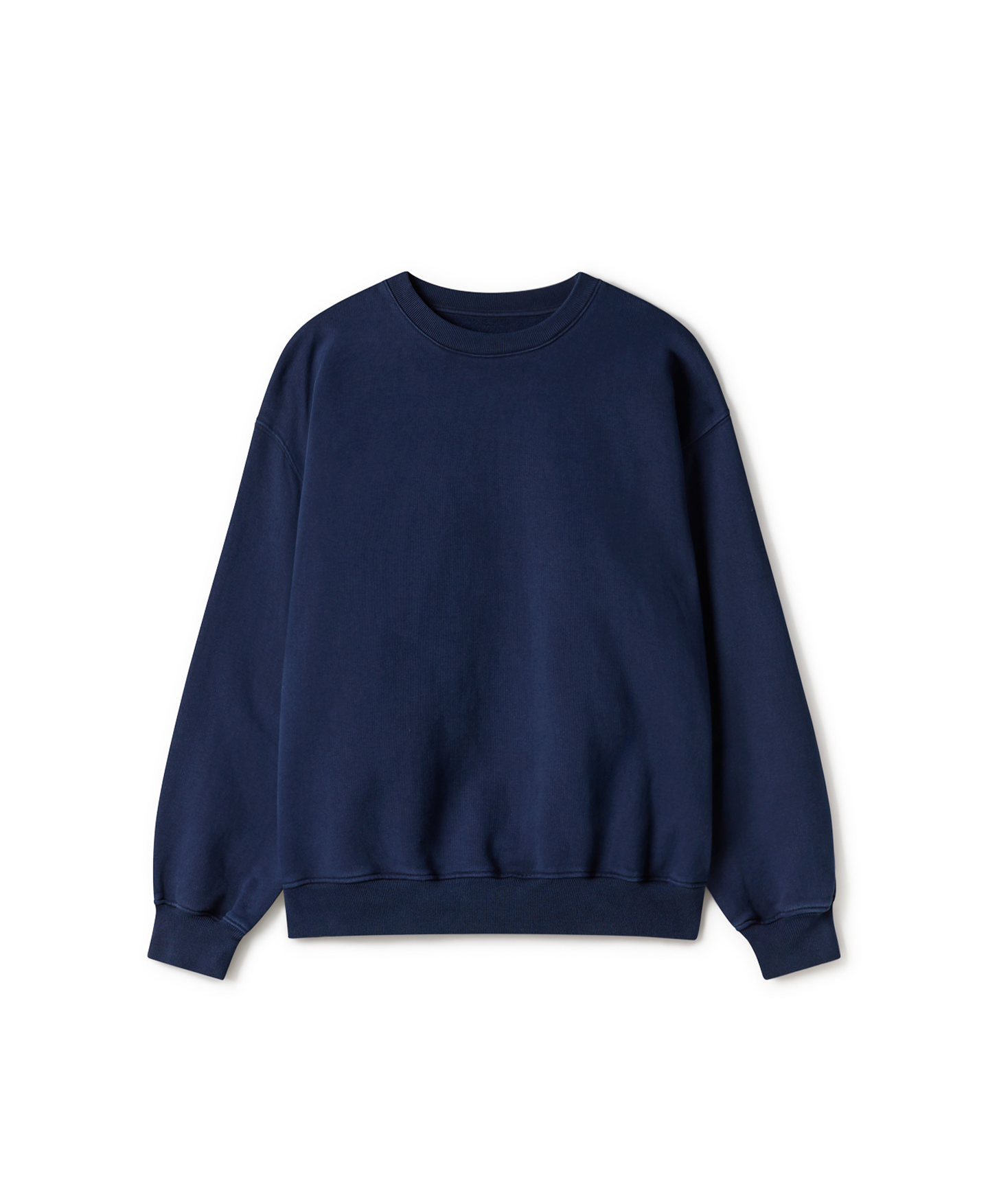 600 GSM 'Navy Blue' Crewneck