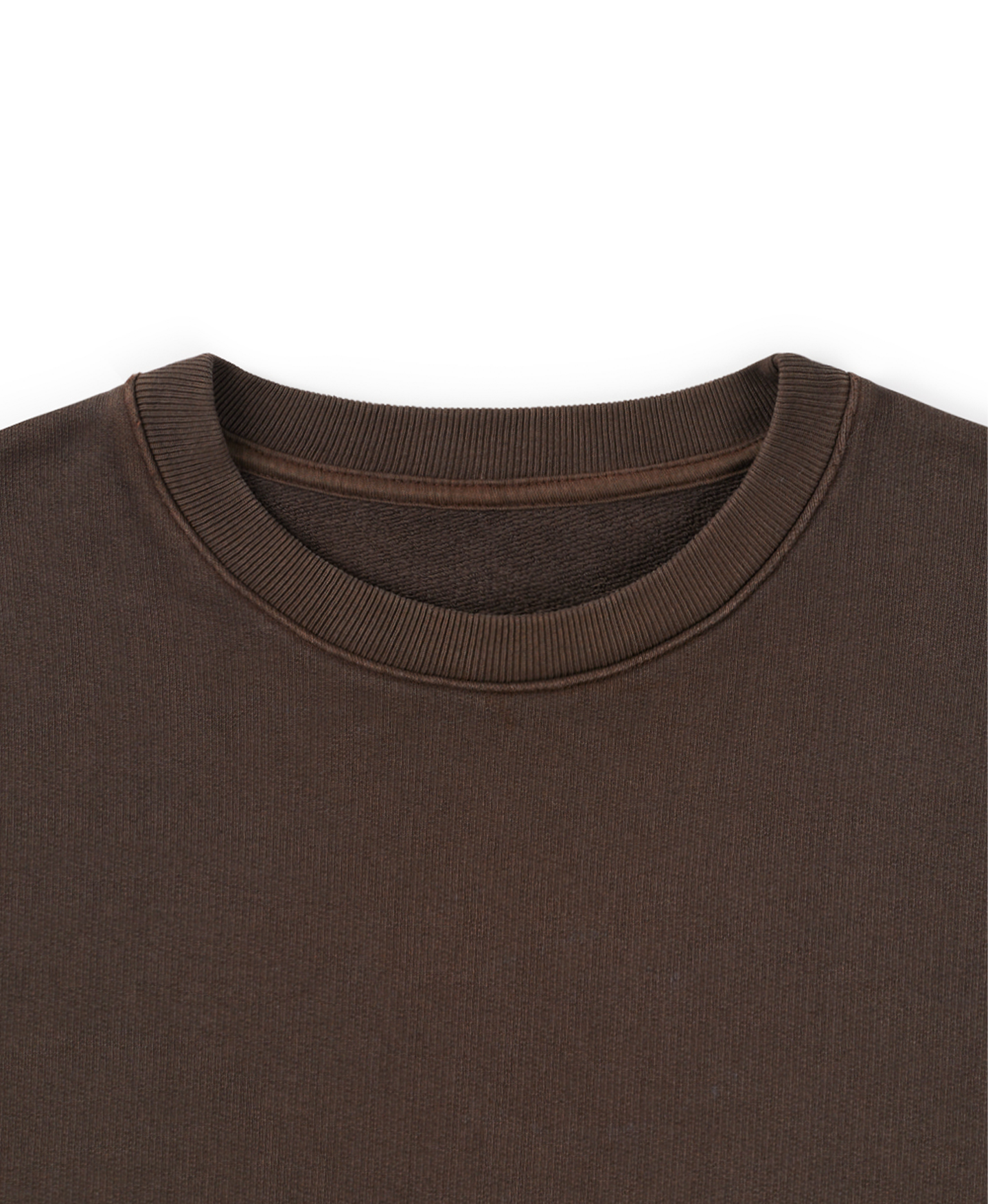 600 GSM 'Dark Chocolate' Crewneck