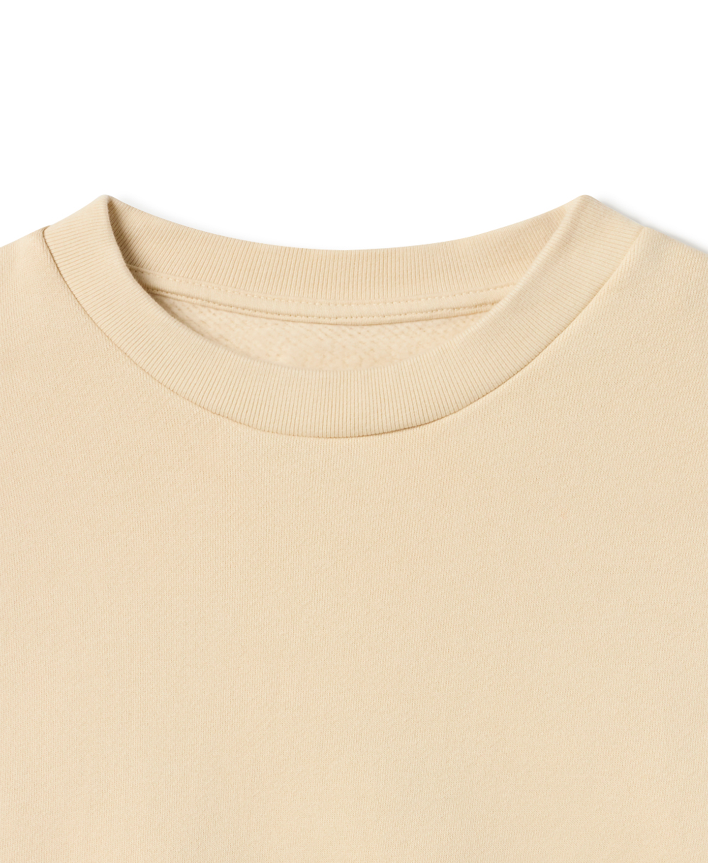 450 GSM 'Cloud Cream' Crewneck