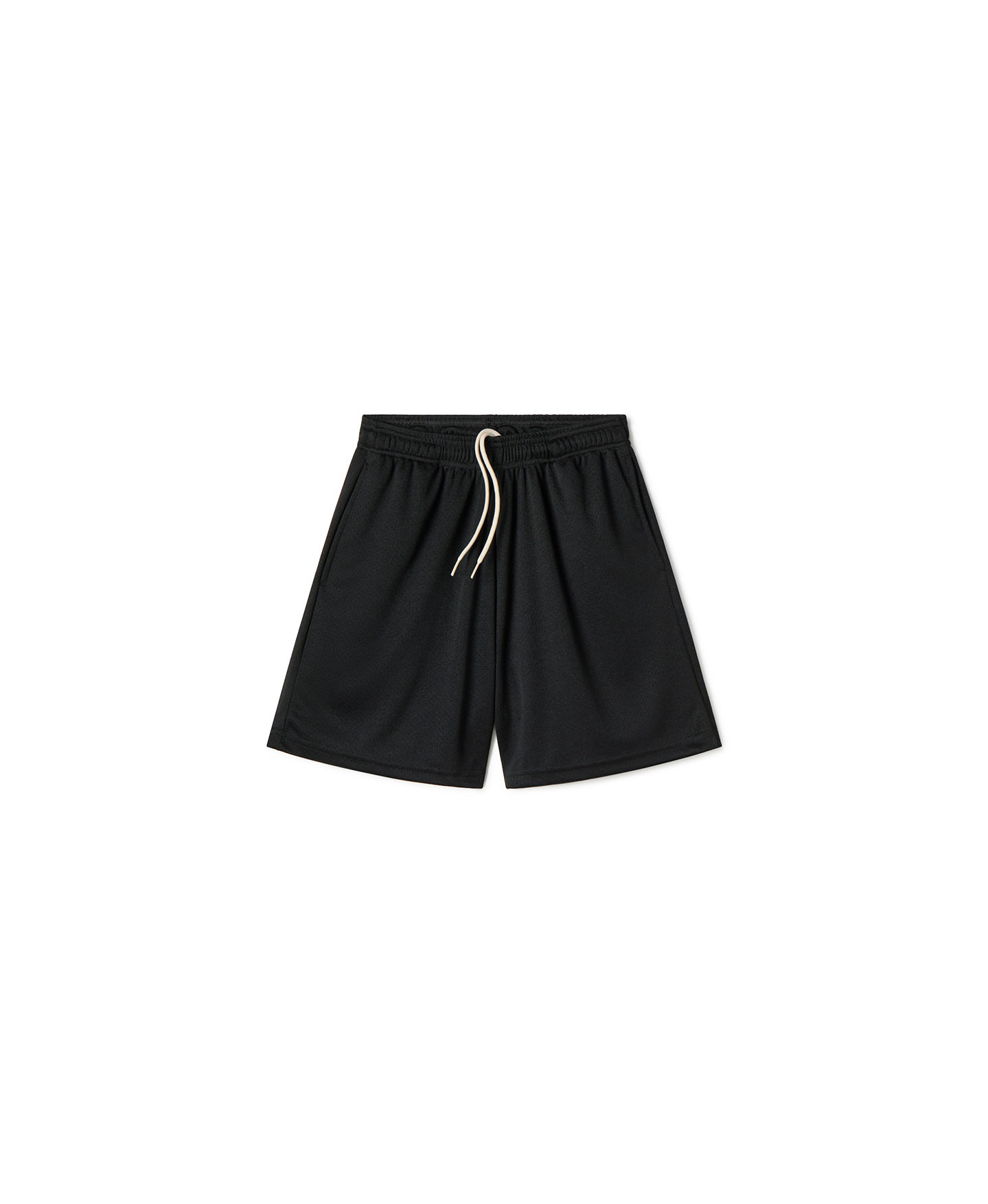 250 GSM 'Jet Black' Mesh Shorts