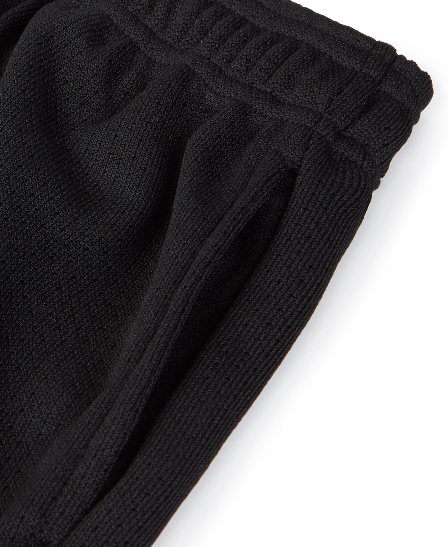 250 GSM 'Jet Black' Mesh Shorts