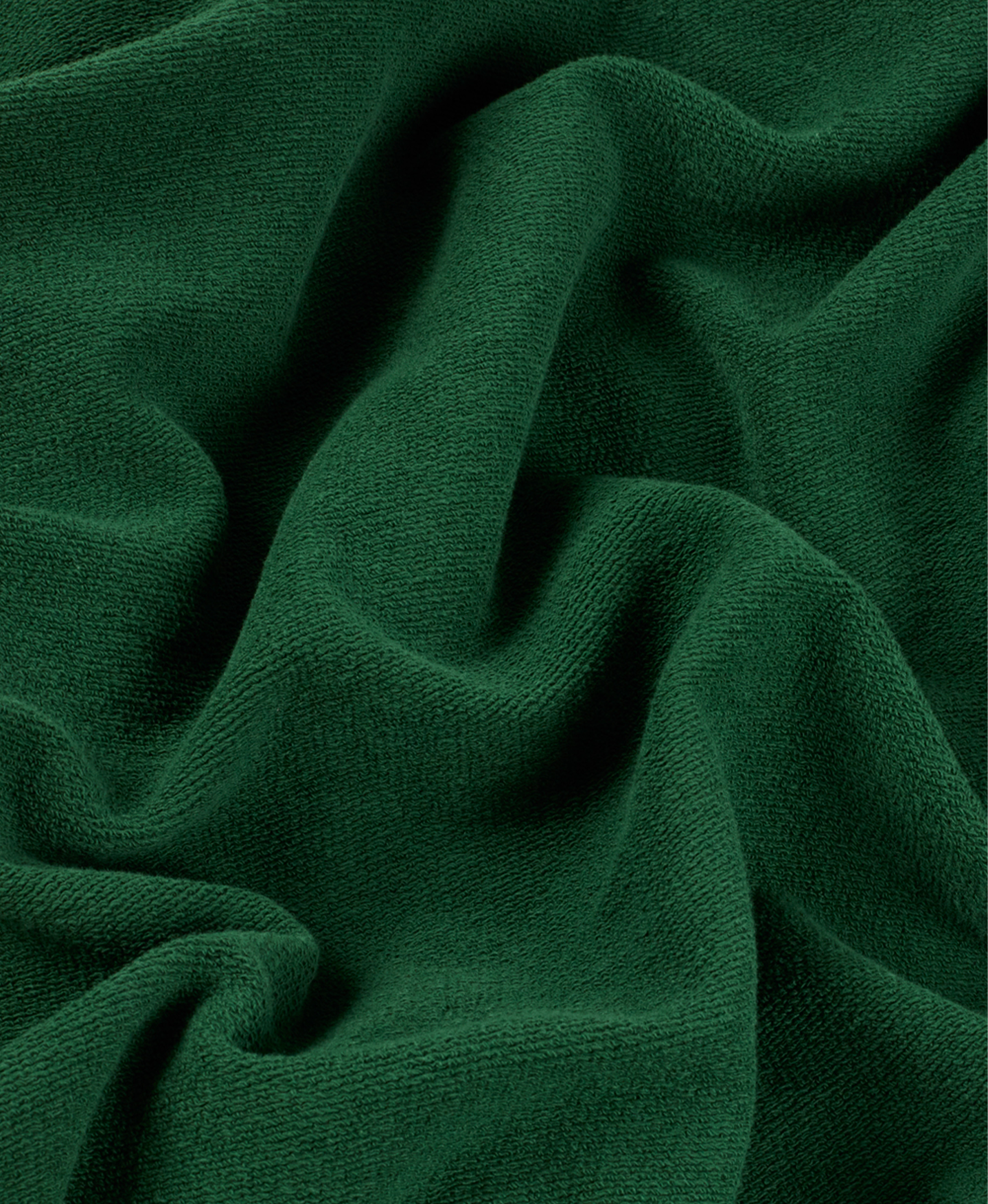 600 GSM 'Pine Green' Zipper